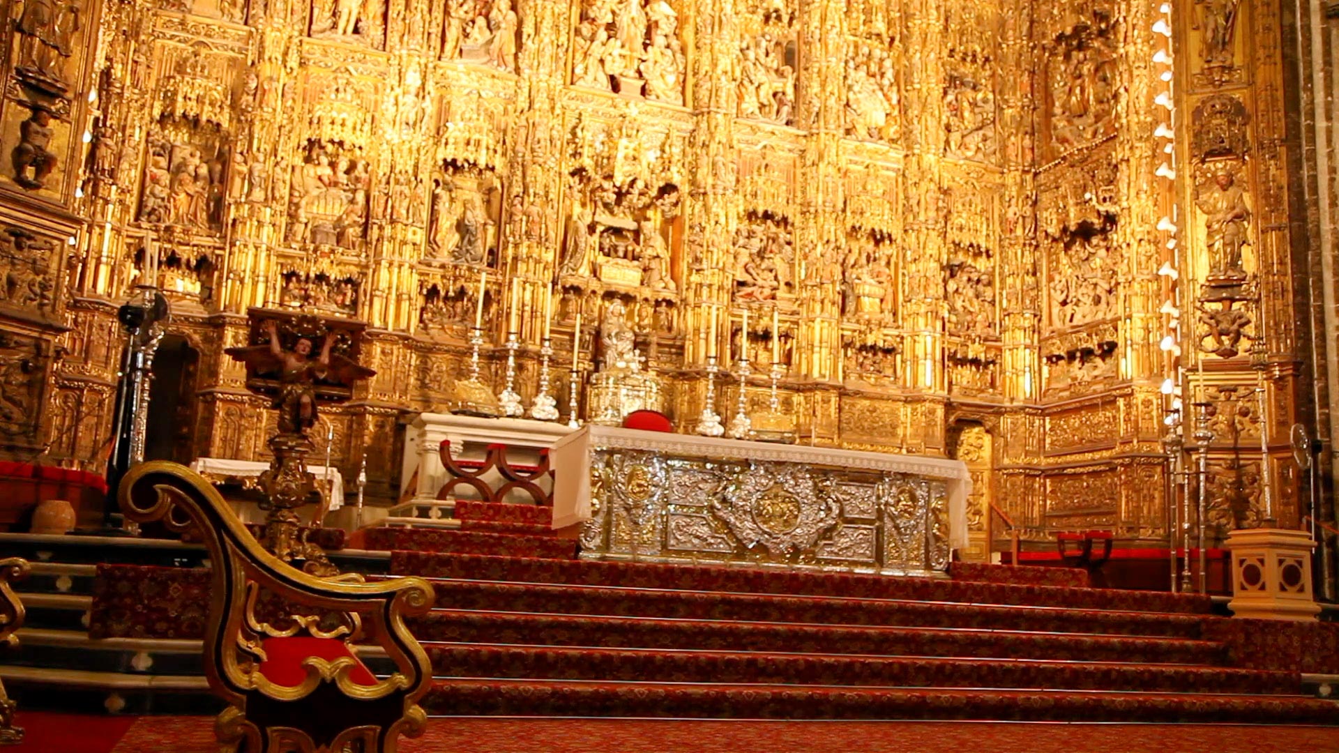 Spain, Seville - Cathedral - Main Chapel