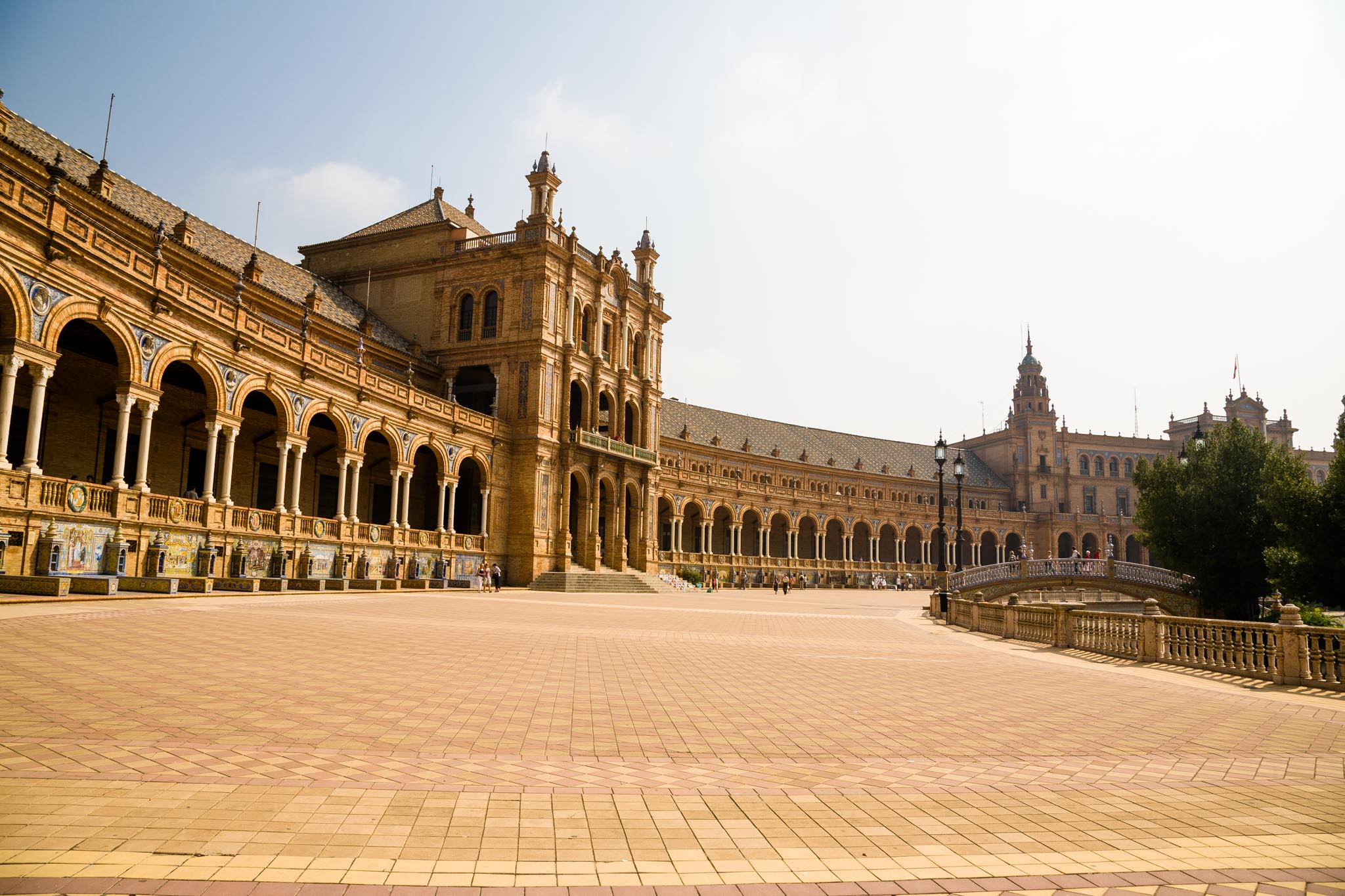 Spain, Seville - Espana Square