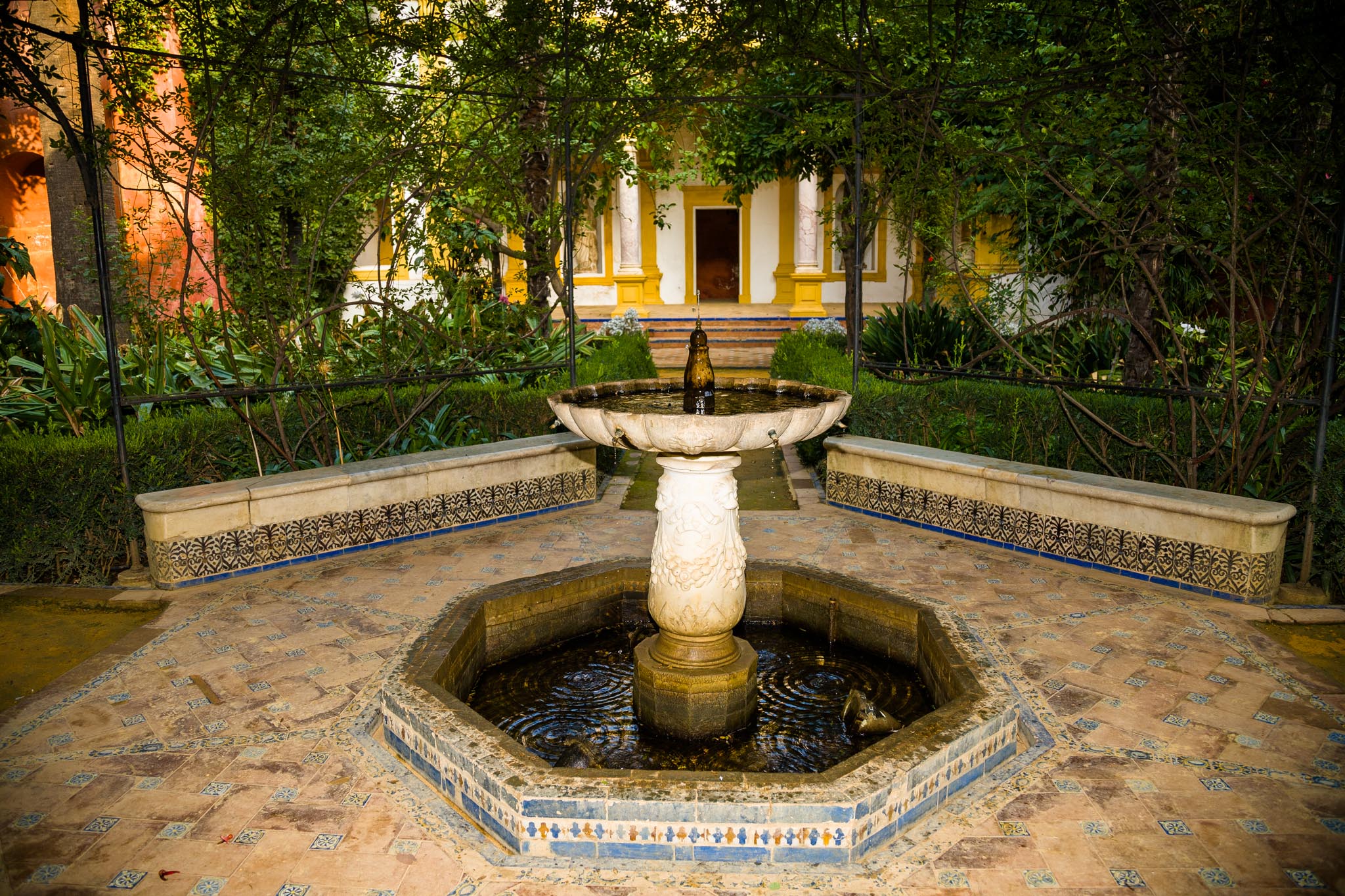 Spain, Seville - House of Pilate  - Gardens