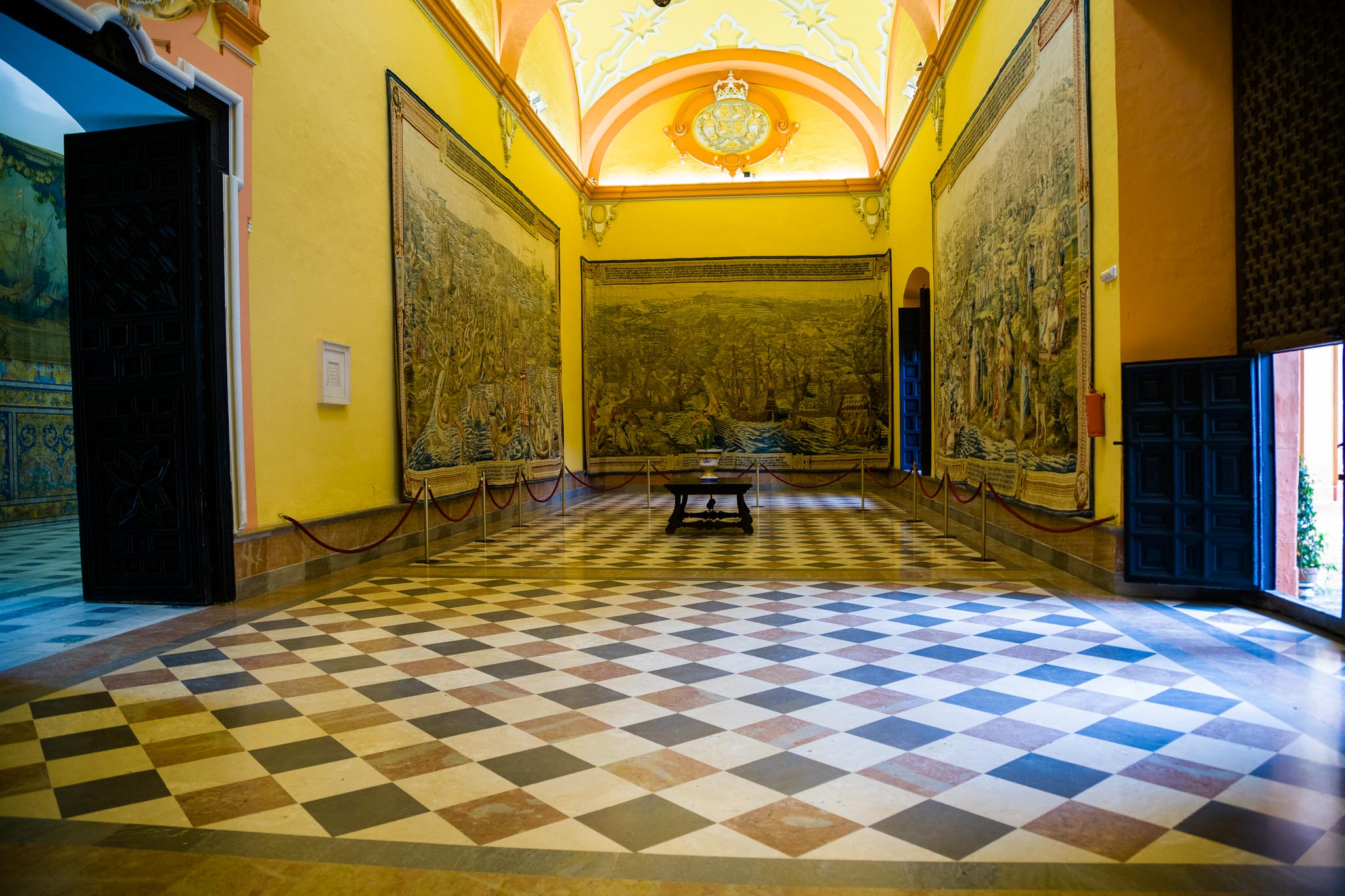 Spain, Seville - Royal Alcazar - Gothic Palace