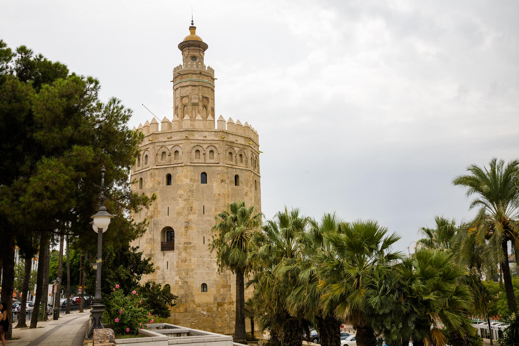 Spain, Seville - Tower of the Gold (Moorish)