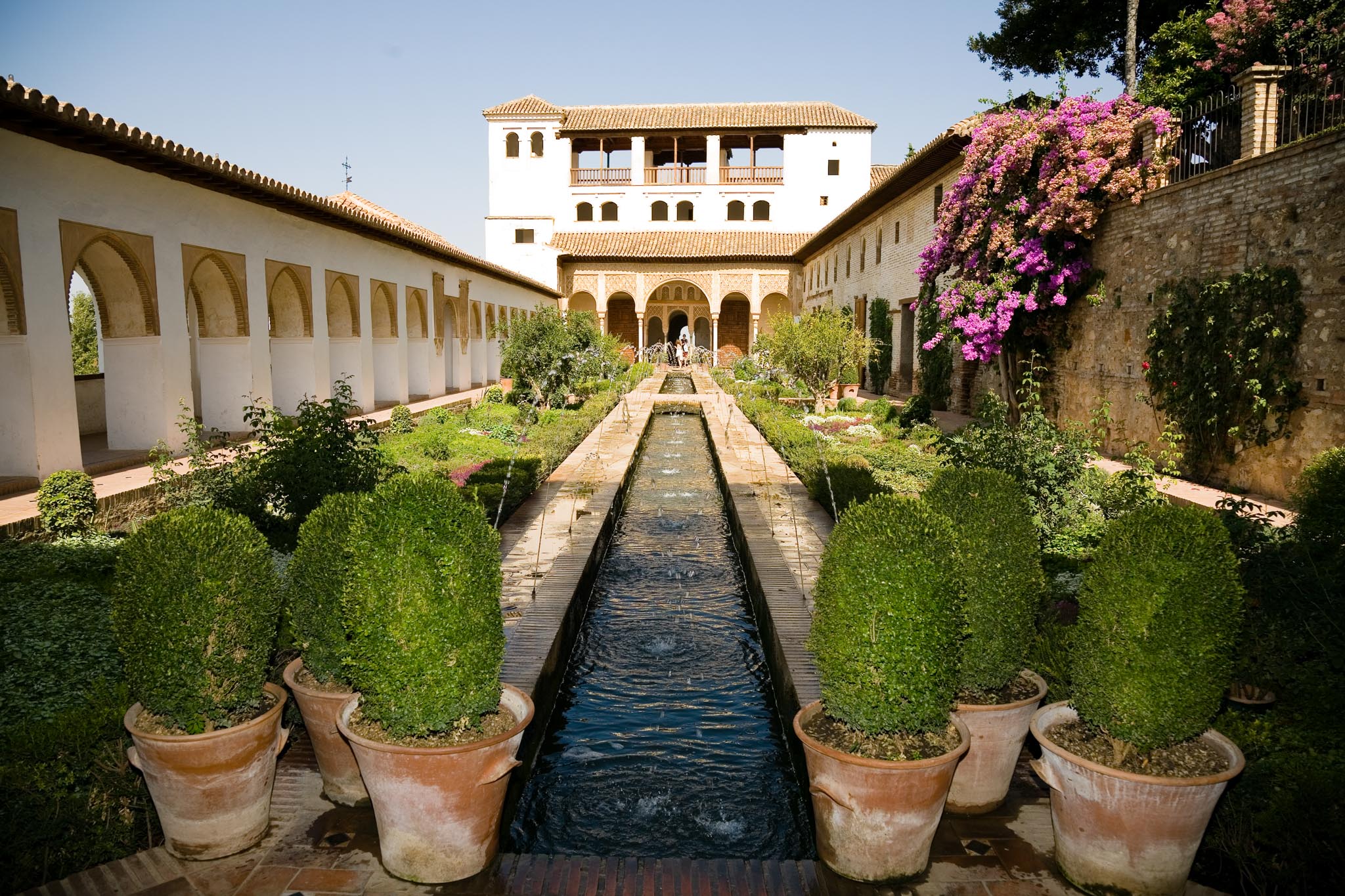 Spain, Granada - Alhambra, Generalife Gardens