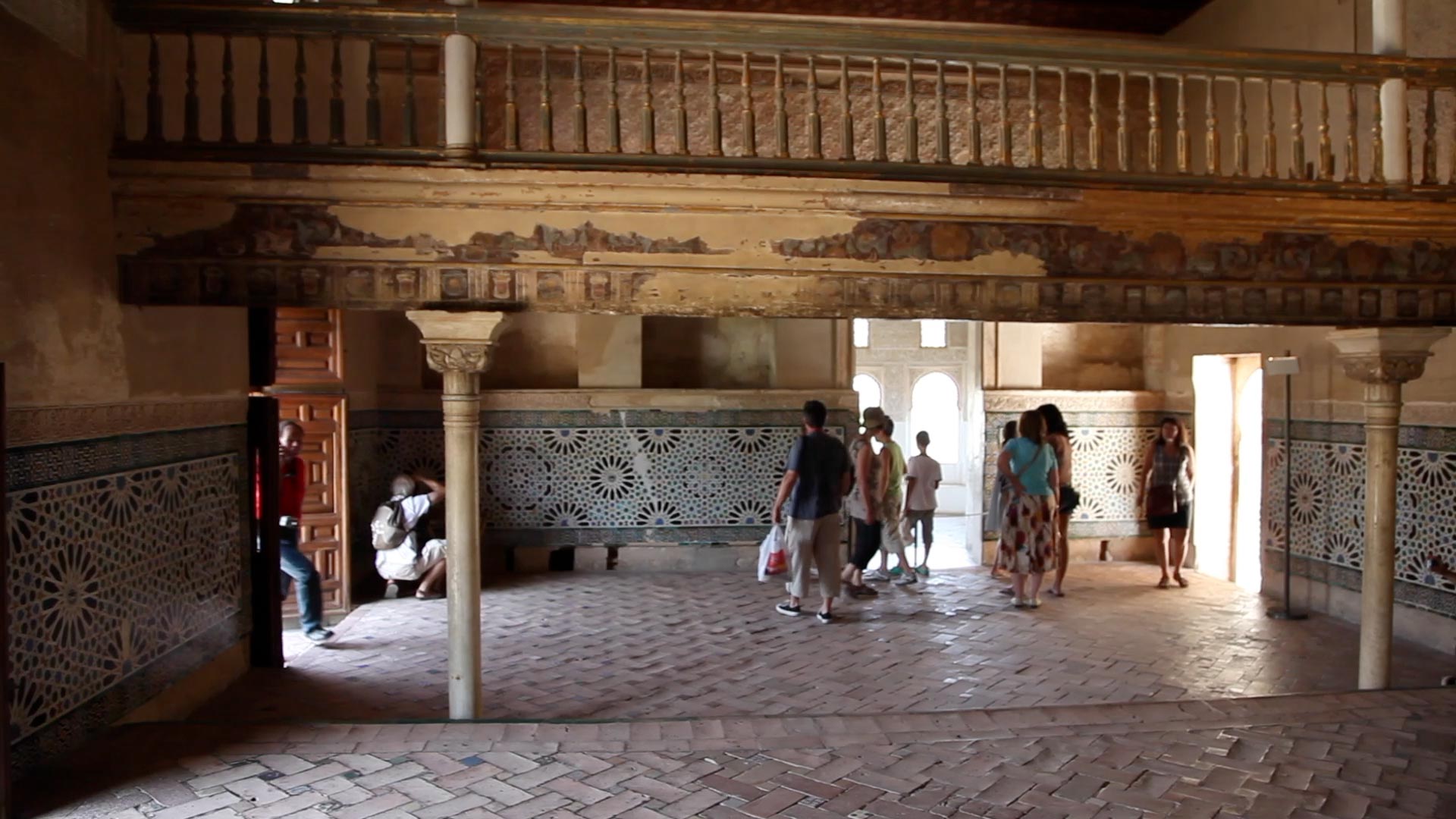 Spain, Granada - Alhambra, Hall of Mexuar
