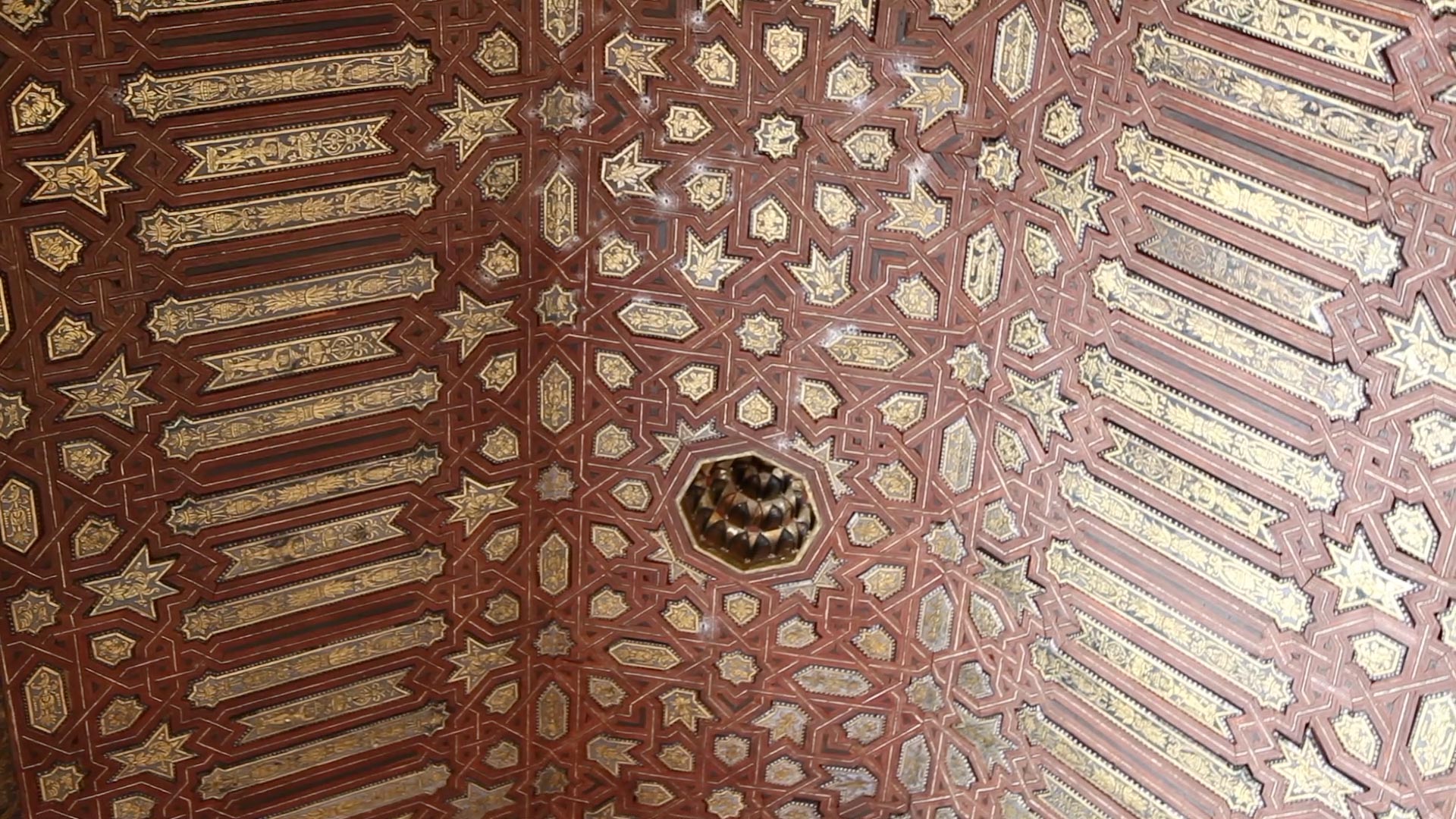 Spain, Granada - Alhambra, The Golden Chamber
