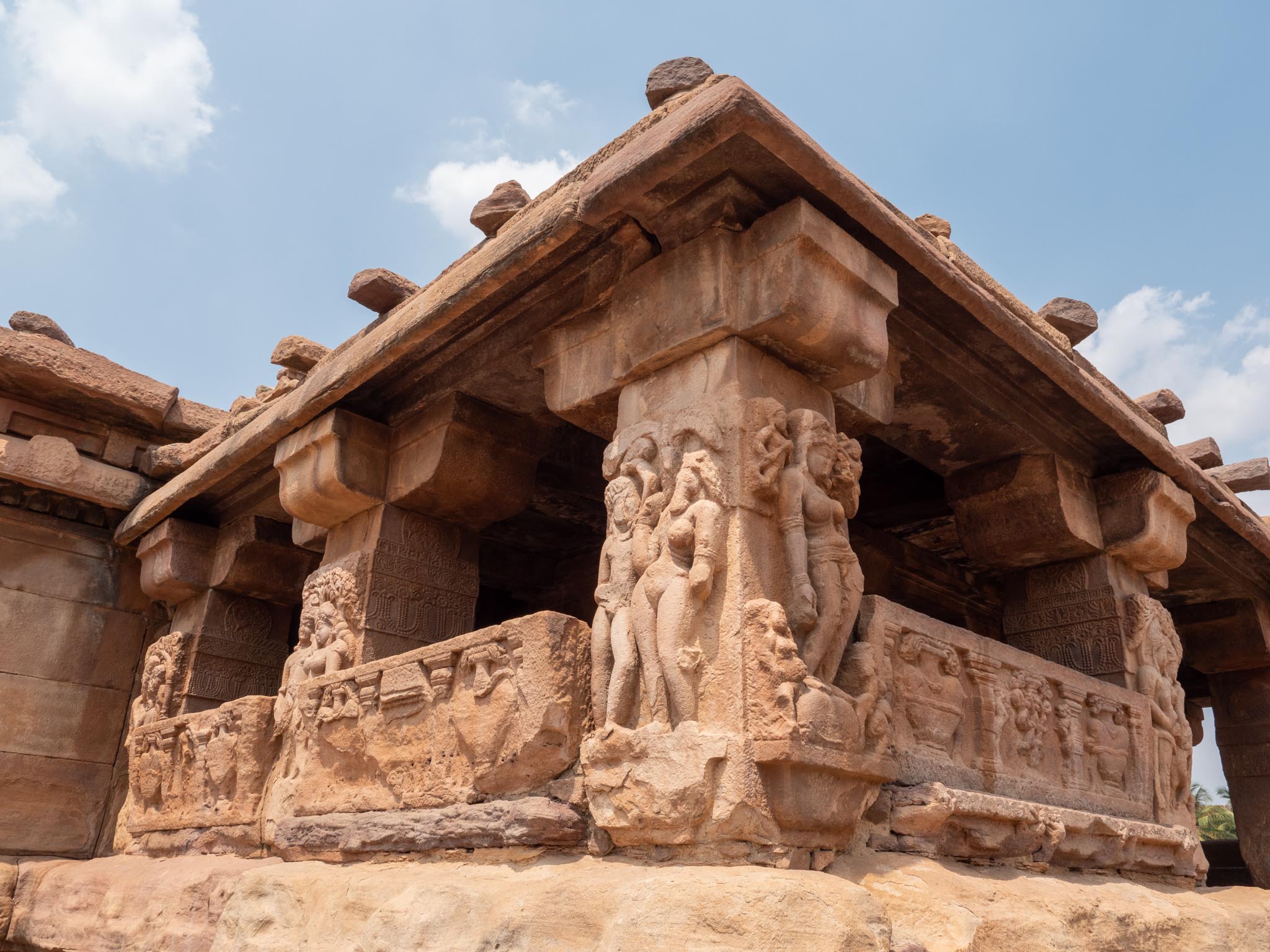 India, Karnataka, Aihole - Ghatikalaya Temple
