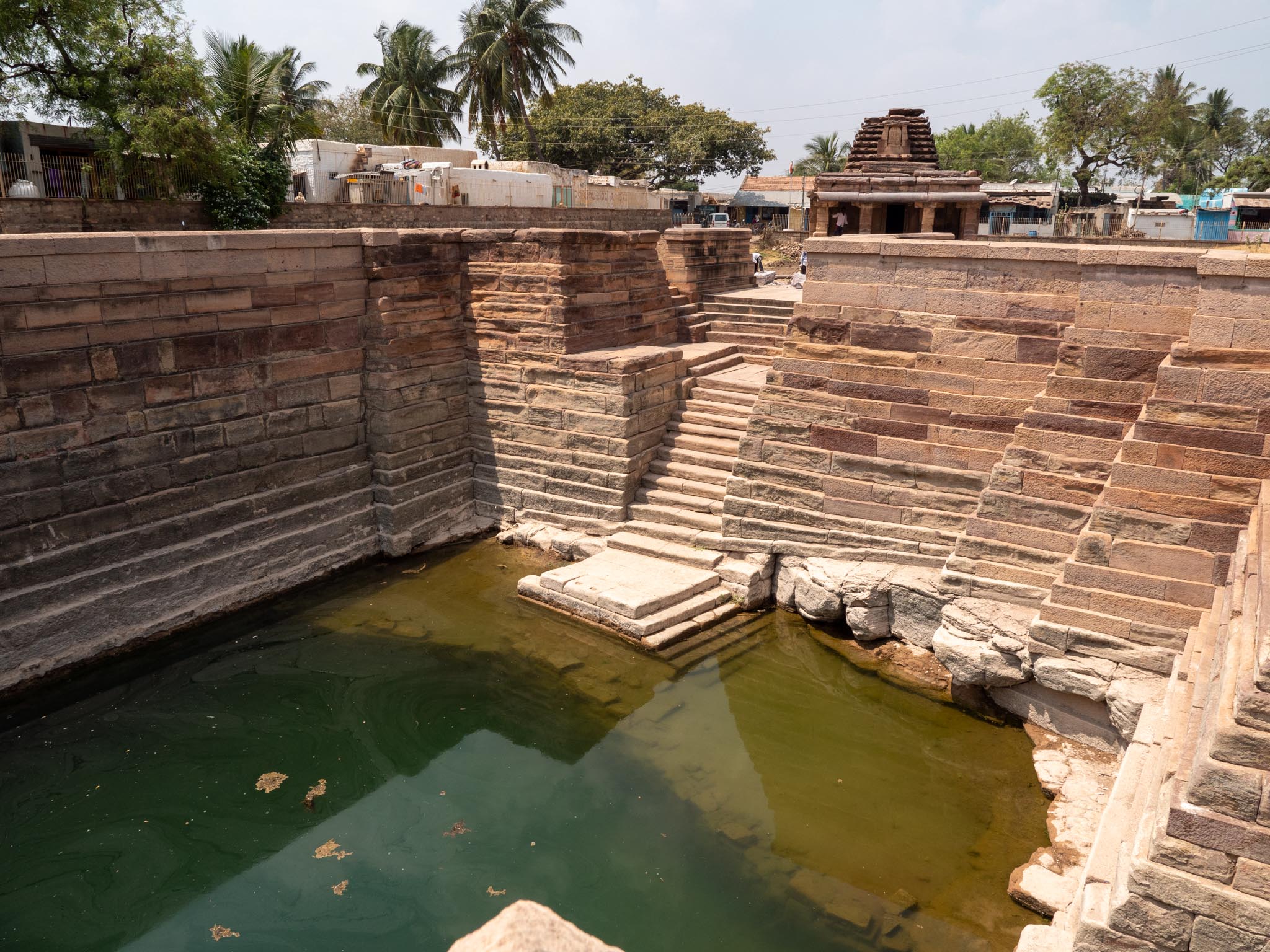 India, Karnataka, Aihole - Pushkarni