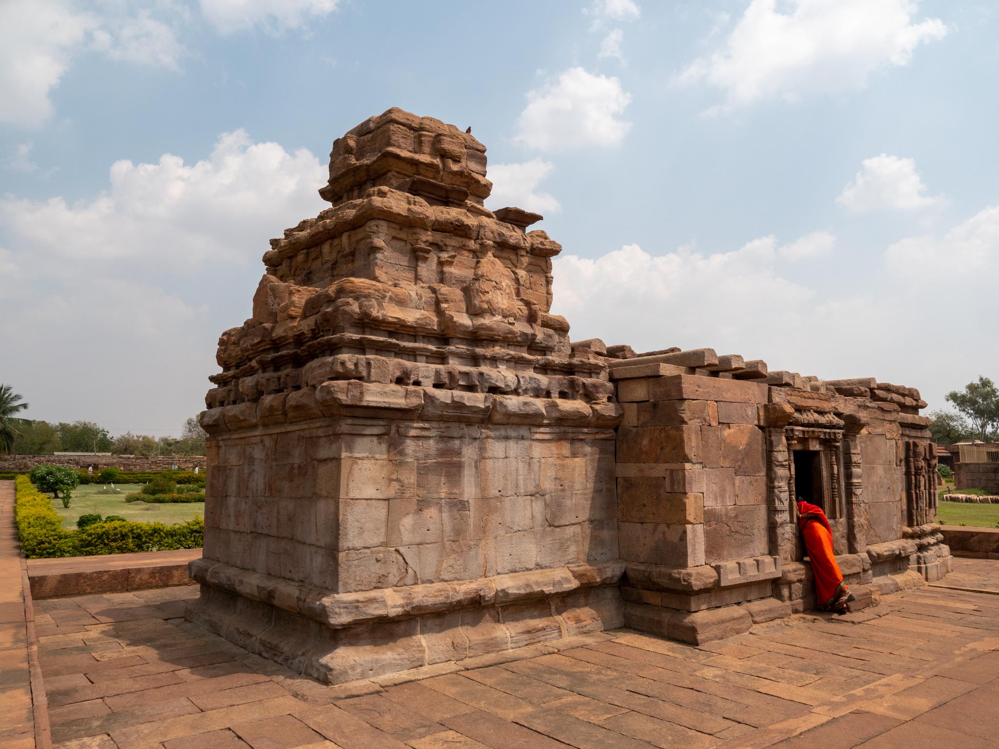 India, Karnataka, Aihole - Temple