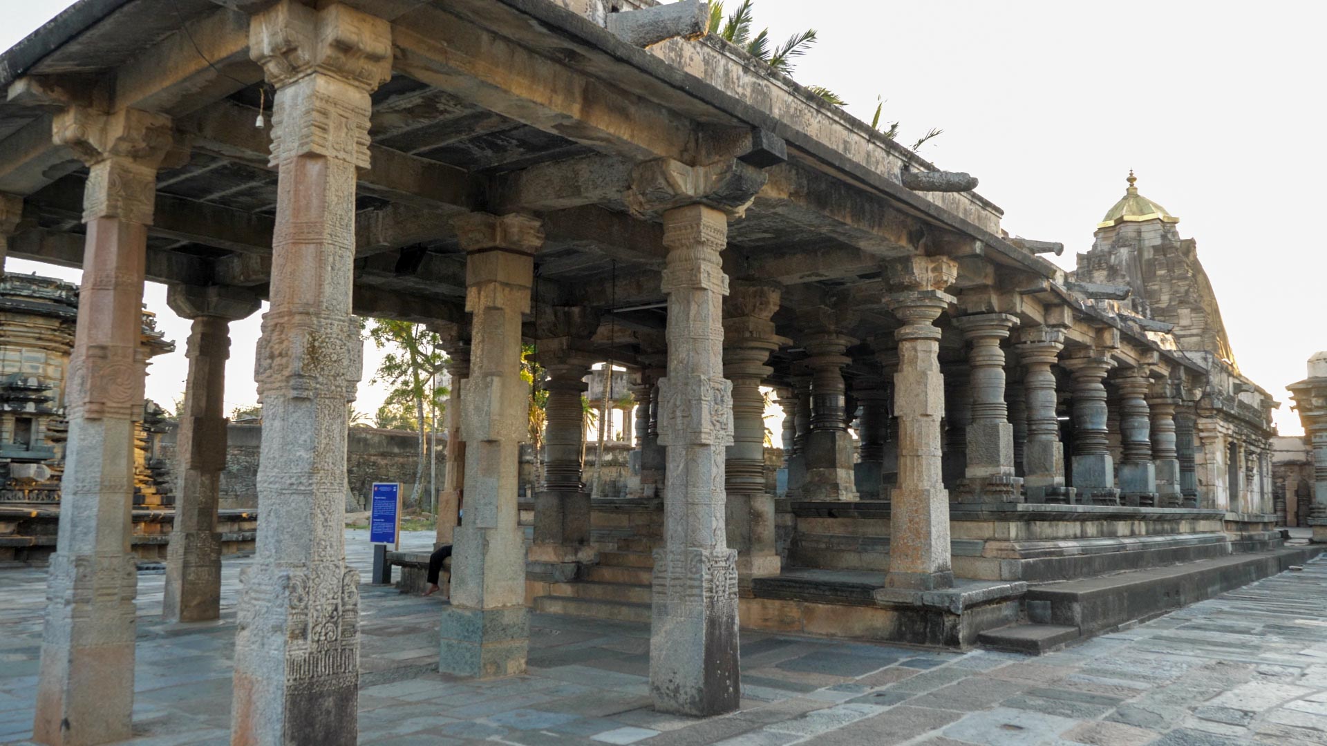 India, Karnataka, Belur - Chennakeshava Temple complex - Soma nayaki Temple