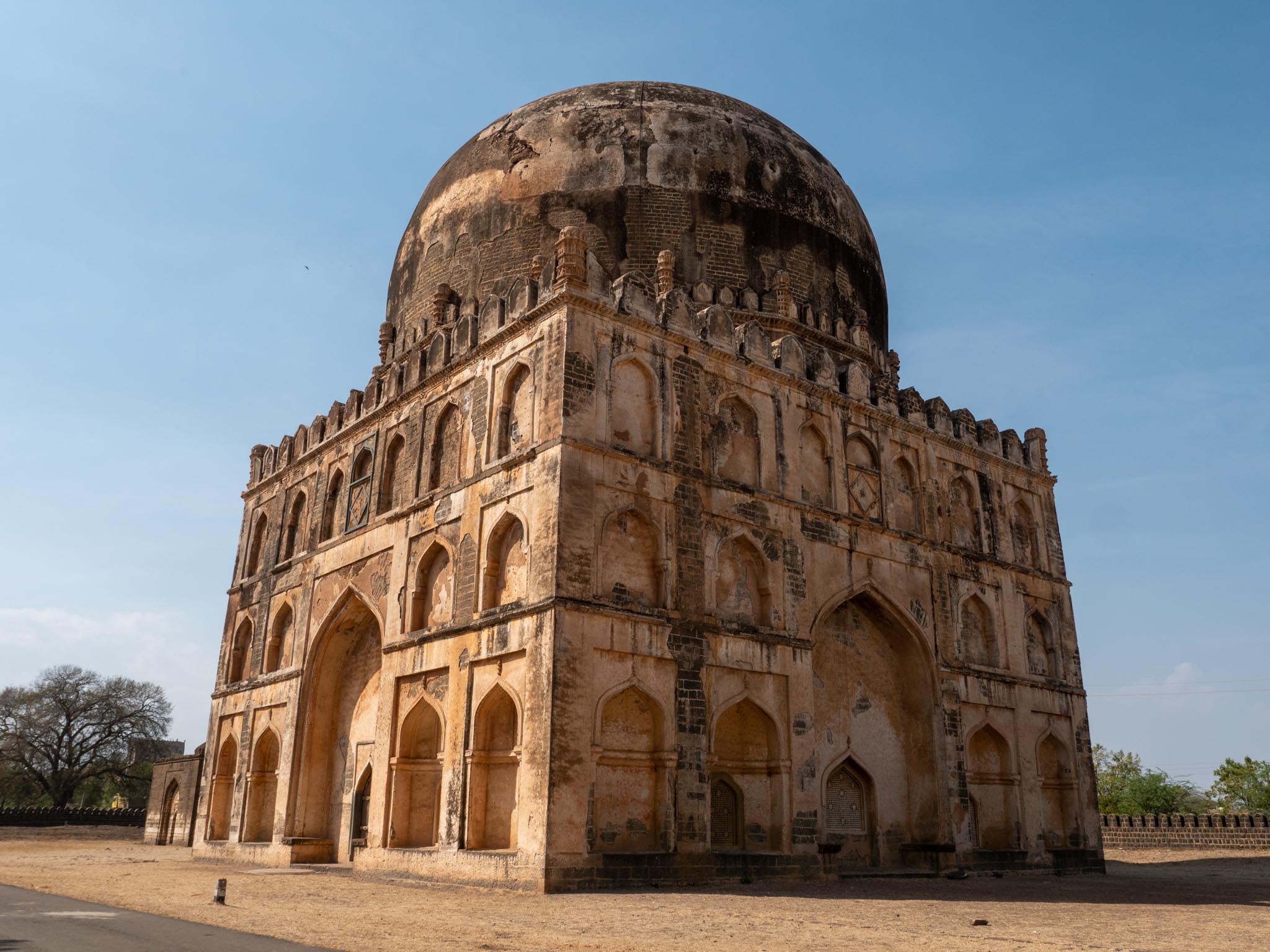 India, Karnataka, Bidar - Ashtur - Mausoleum of Mahmud Shah Bahmani