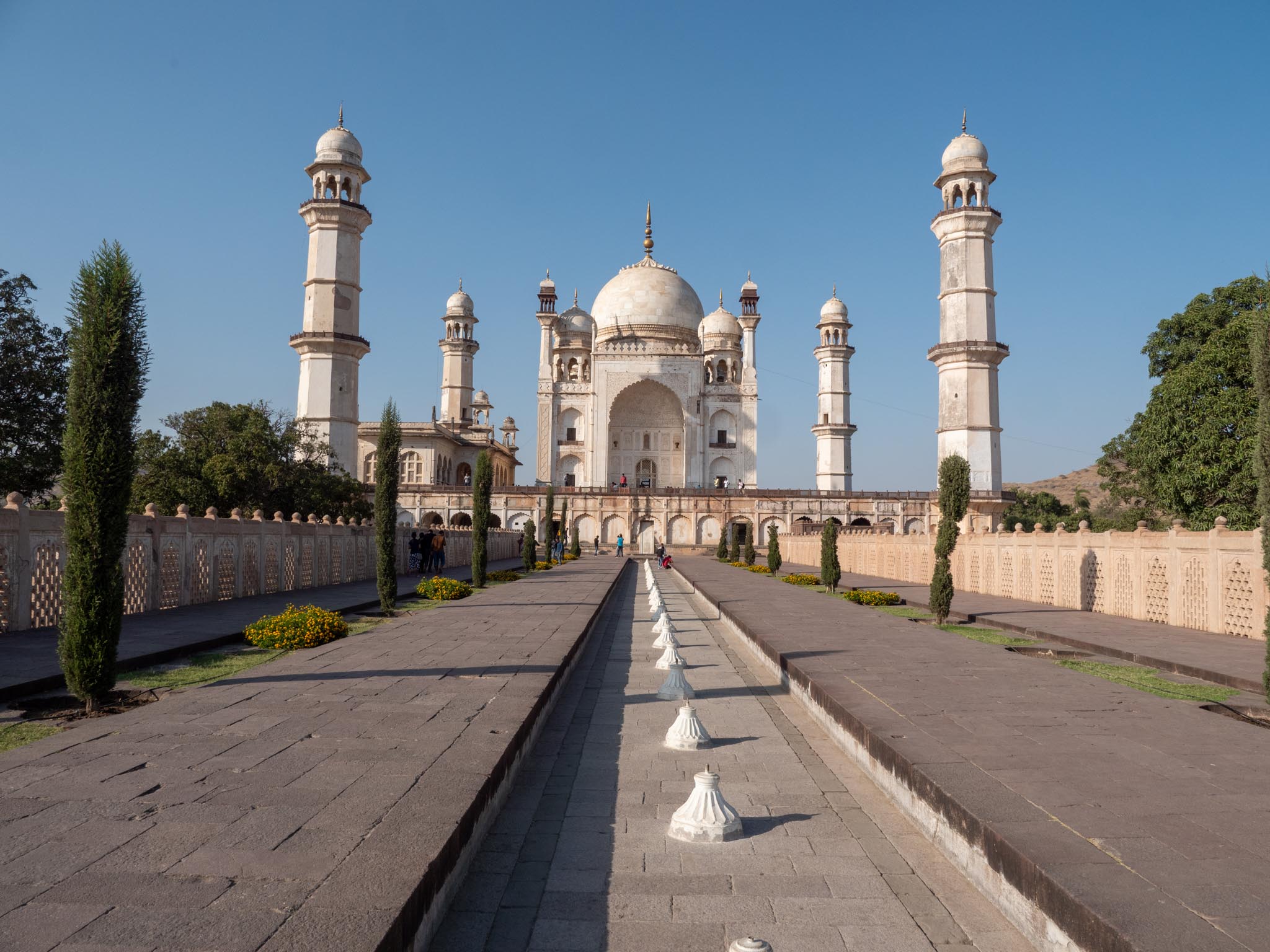 India, Maharashtra - Aurangabad - Tomb of the Lady (Bibi Ka Maqbara)