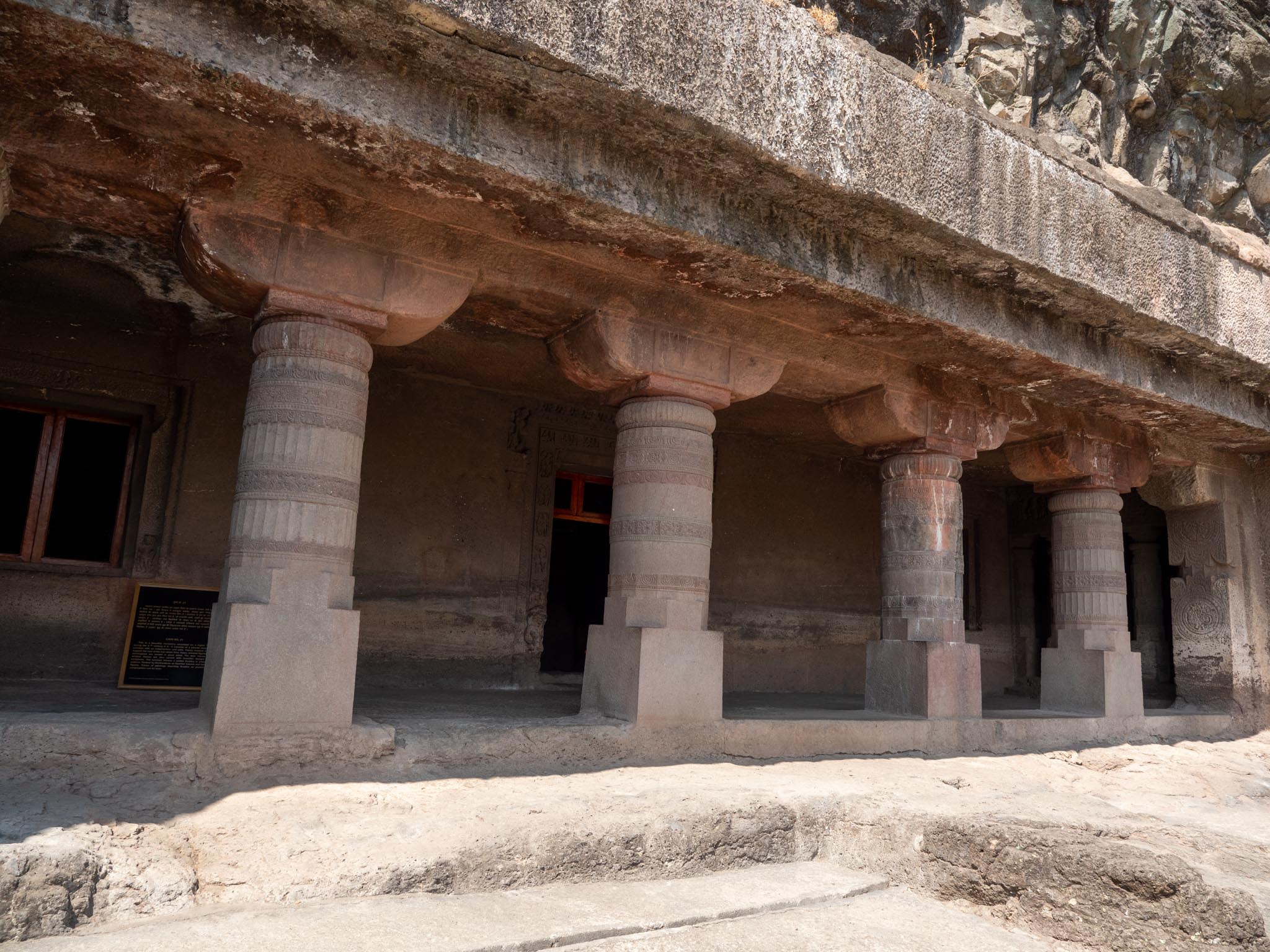 India, Maharashtra, Ajanta Caves - Cave 21