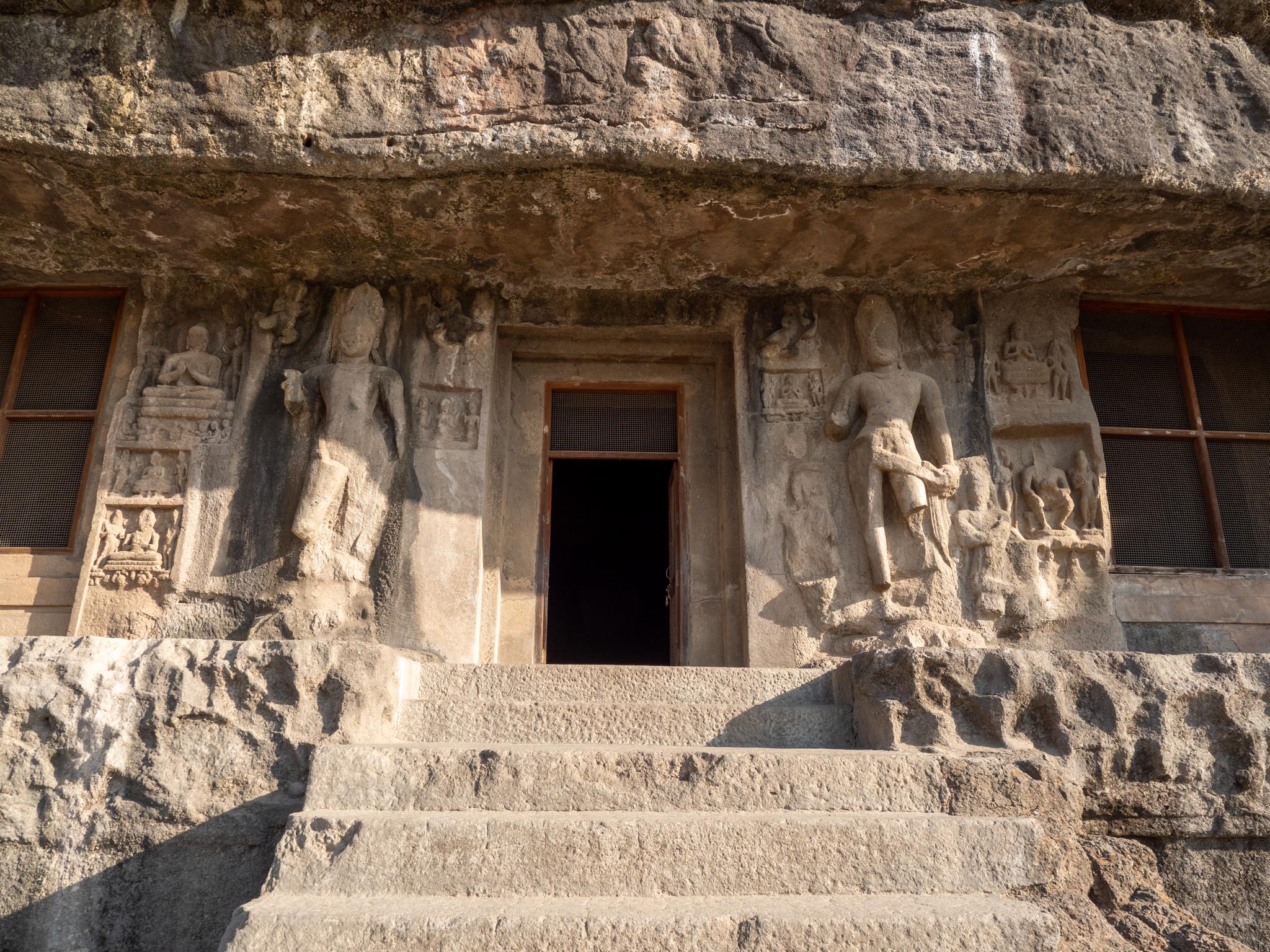 India, Maharashtra, Ellora Caves - Cave 5