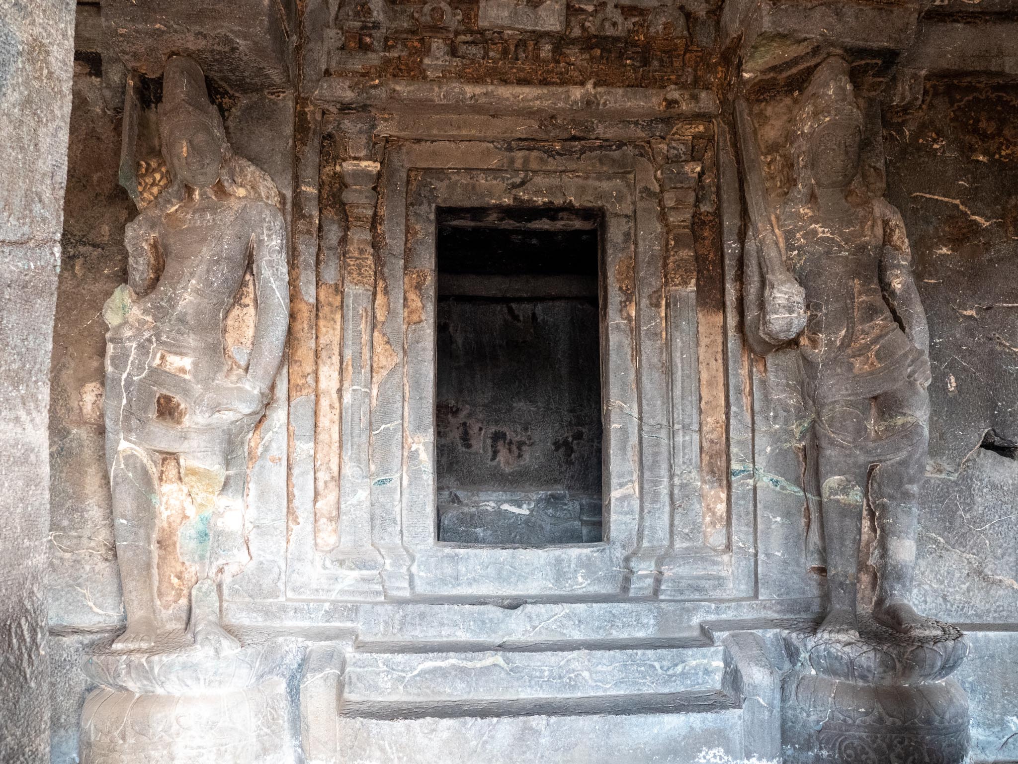 India, Maharashtra, Ellora Caves - Cave 25