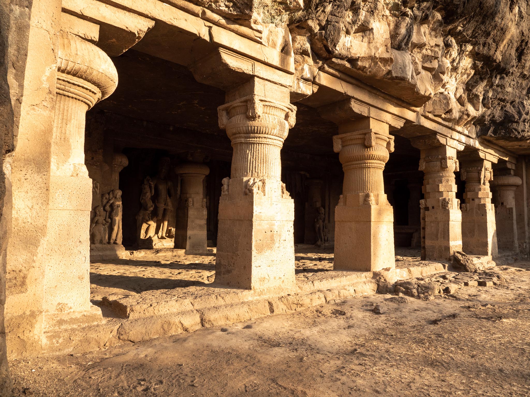 India, Maharashtra, Ellora Caves - Cave 26