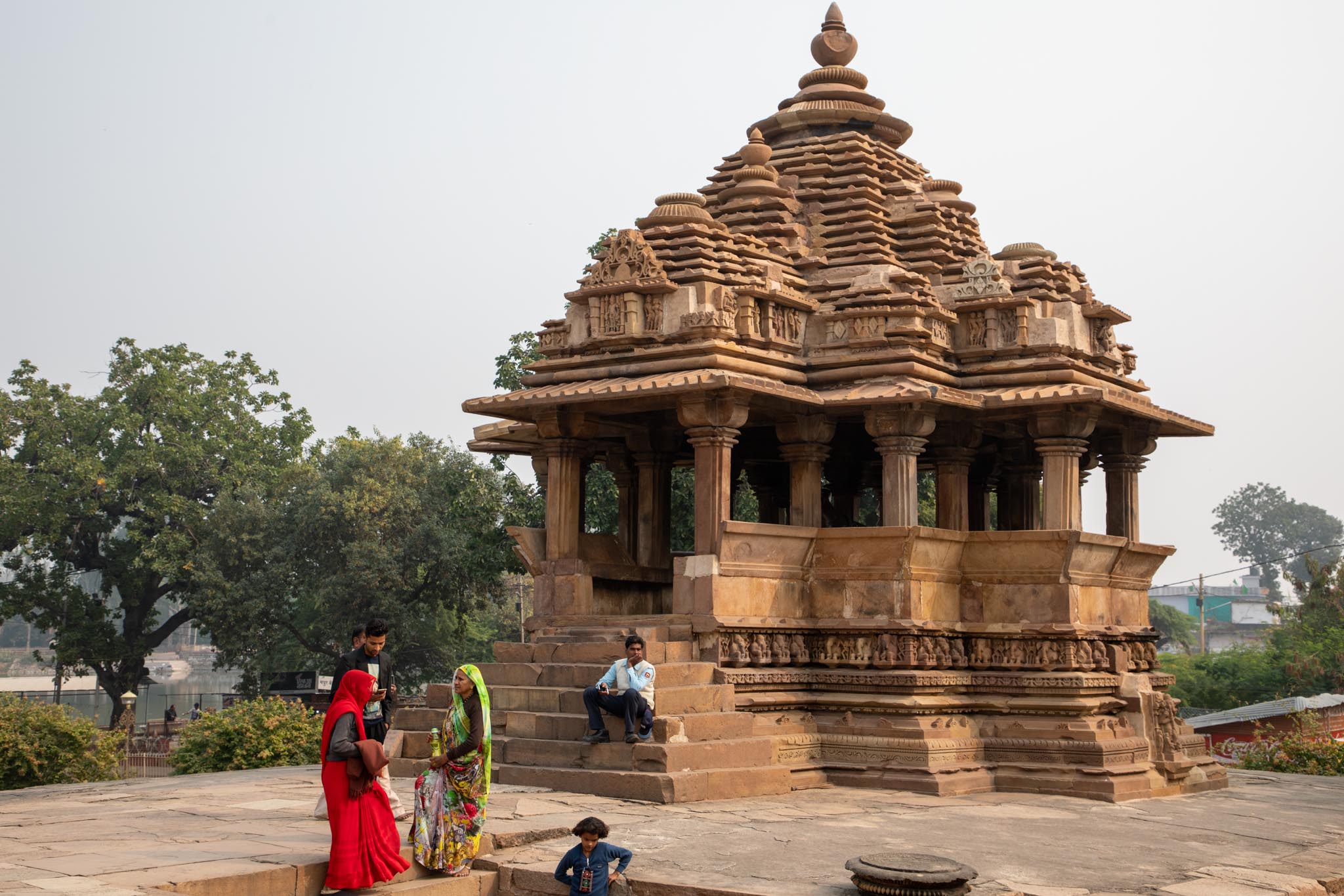 India, Madhya Pradesh - Khajuraho - Lakshmana Temple