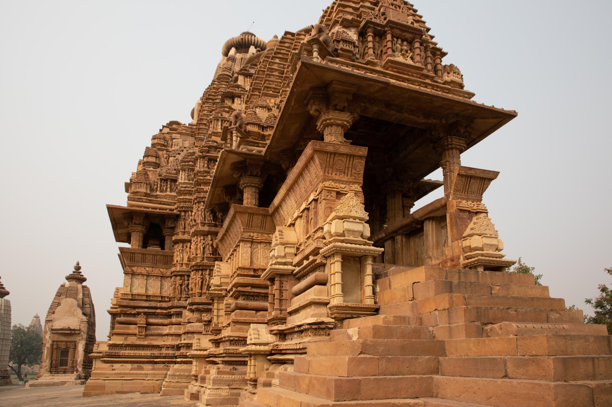 India, Madhya Pradesh - Khajuraho - Vishanatha Temple