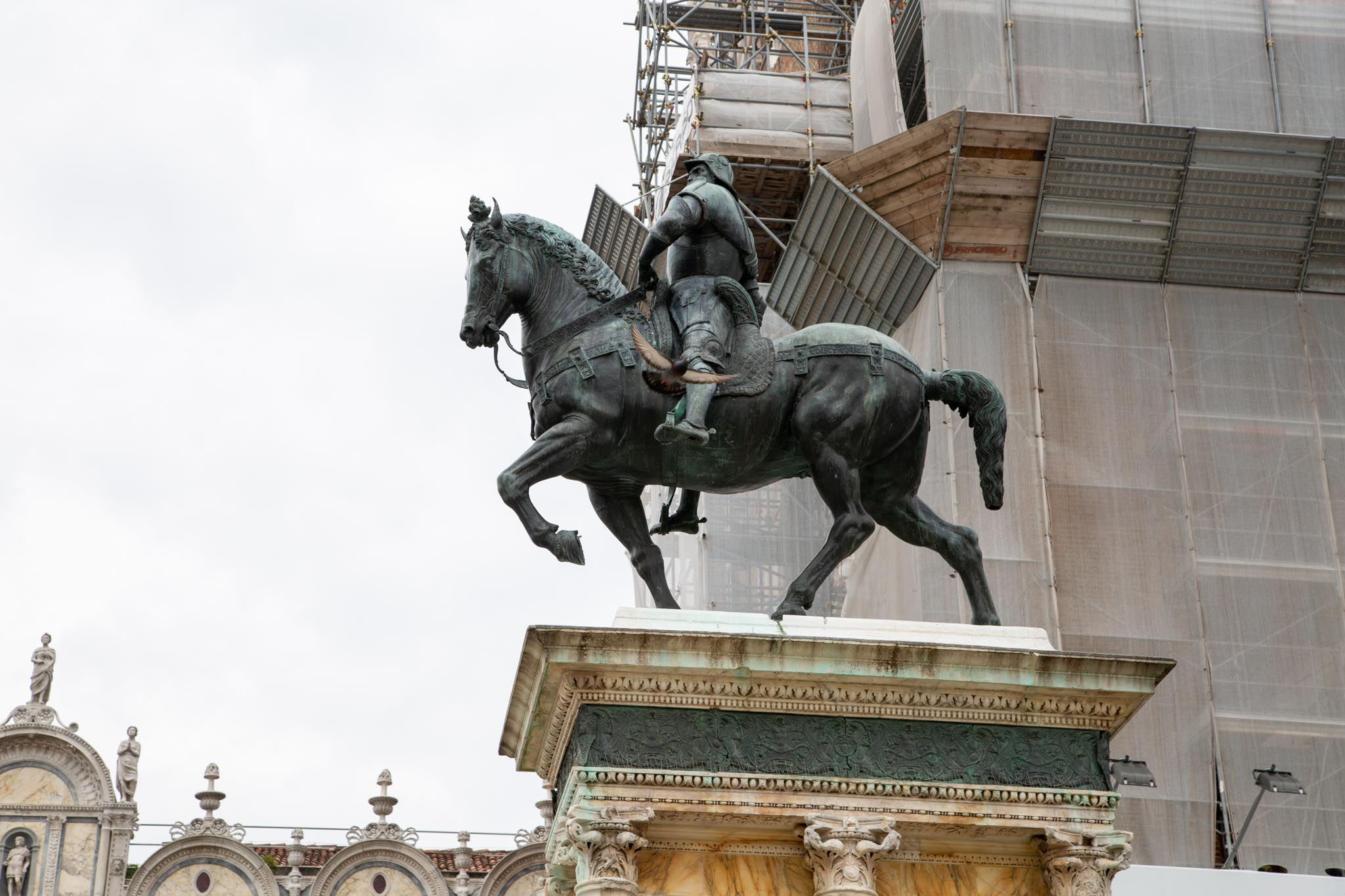 Italy, Venice - Bartolommeo Colleoni statue