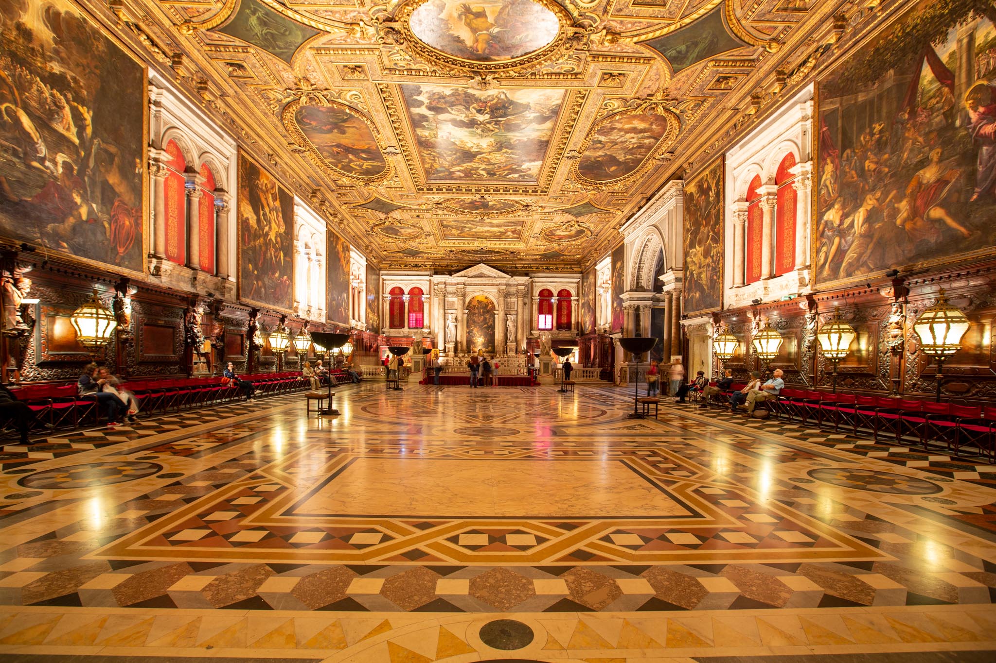 Italy, Venice - Scuola Grande di San Rocco