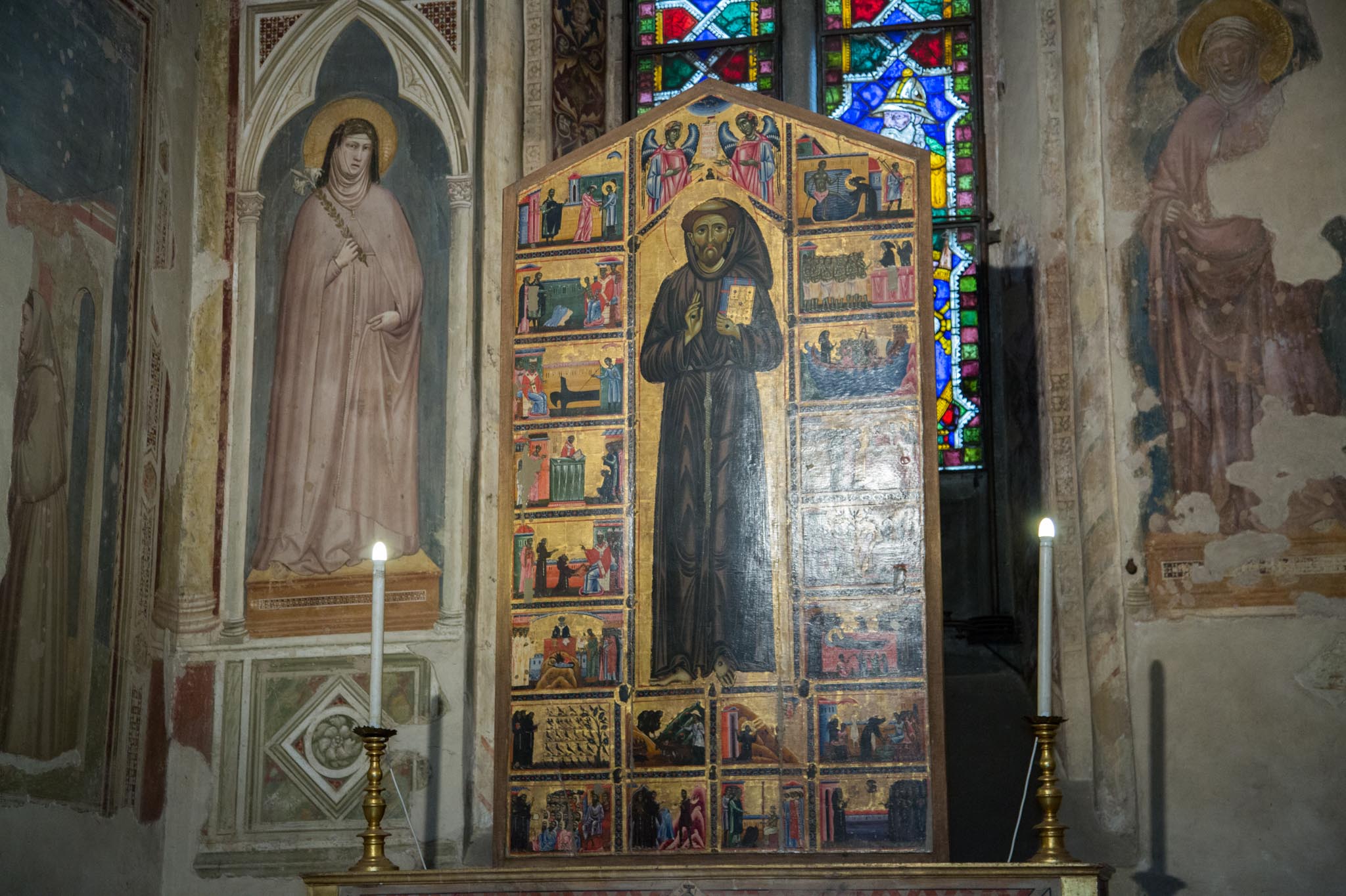 Italy, Florence - Basilica Santa Croce - Bardi  Chapel