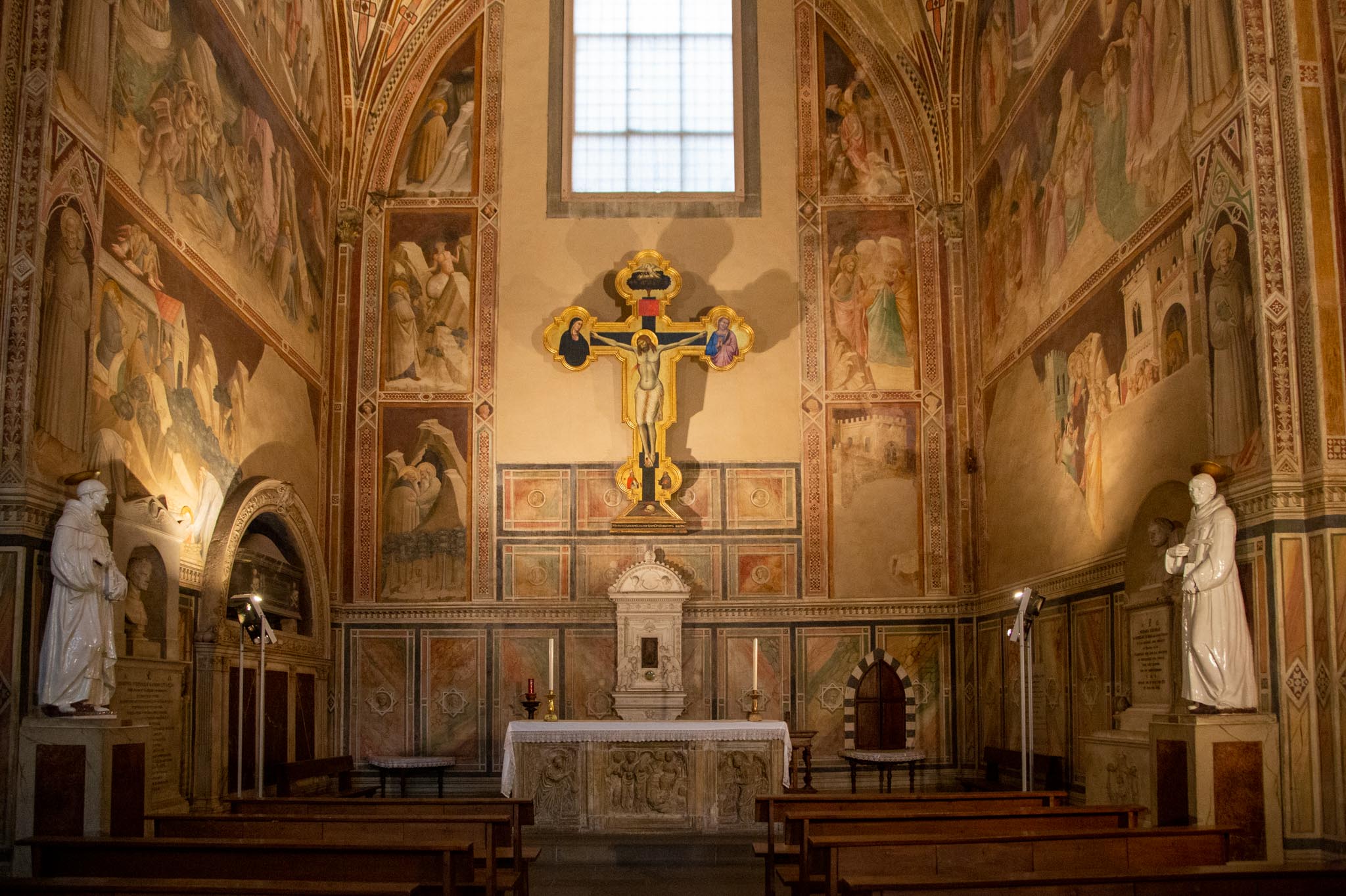 Italy, Florence - Basilica Santa Croce - Castellani Chapel