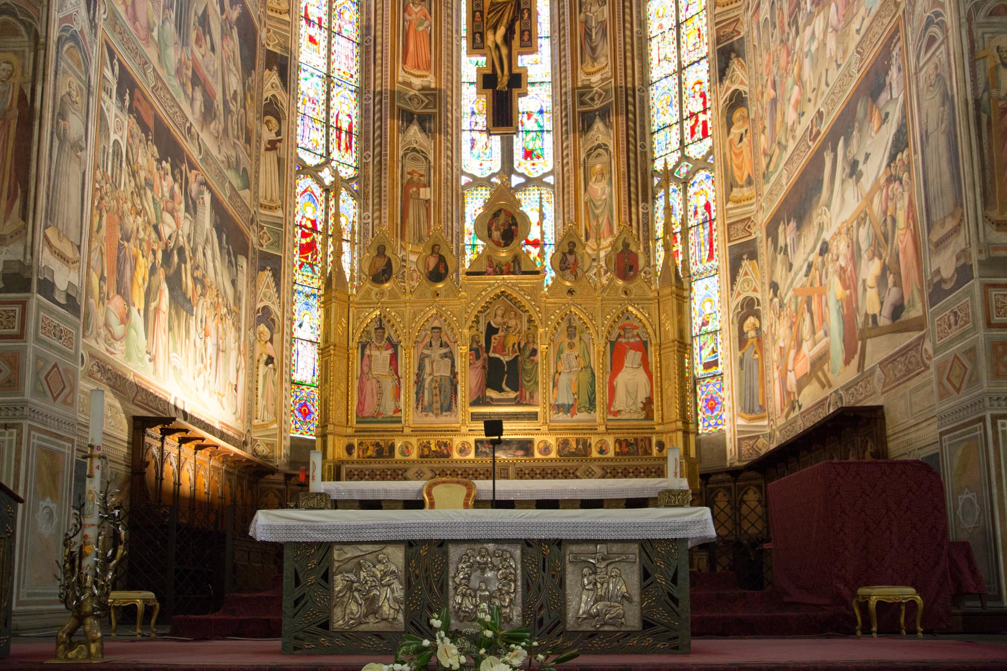 Italy, Florence - Basilica Santa Croce - Baroncelli  Chapel