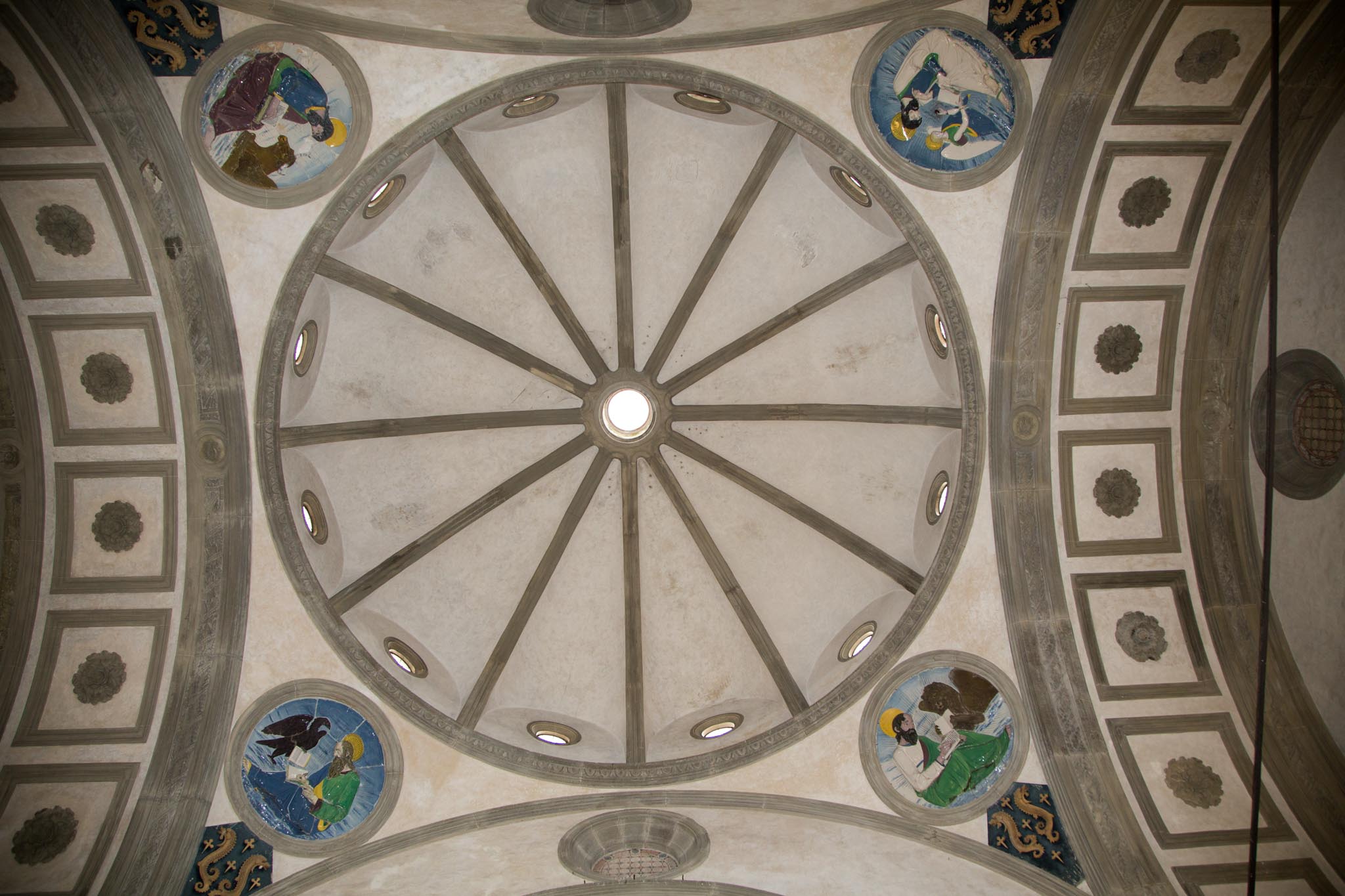 Italy, Florence - Basilica Santa Croce - Pazzi Chapel