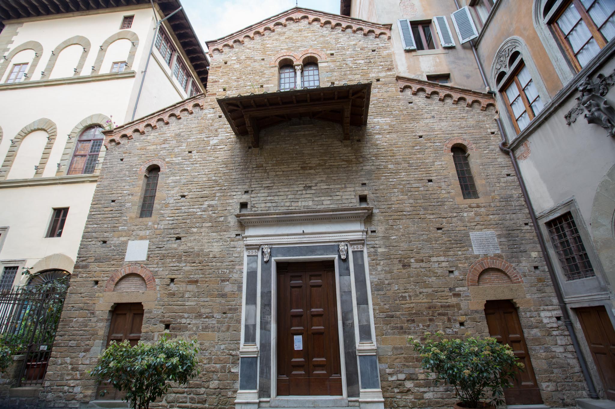 Italy, Florence - Borgo Santi Apostoli church - Facade