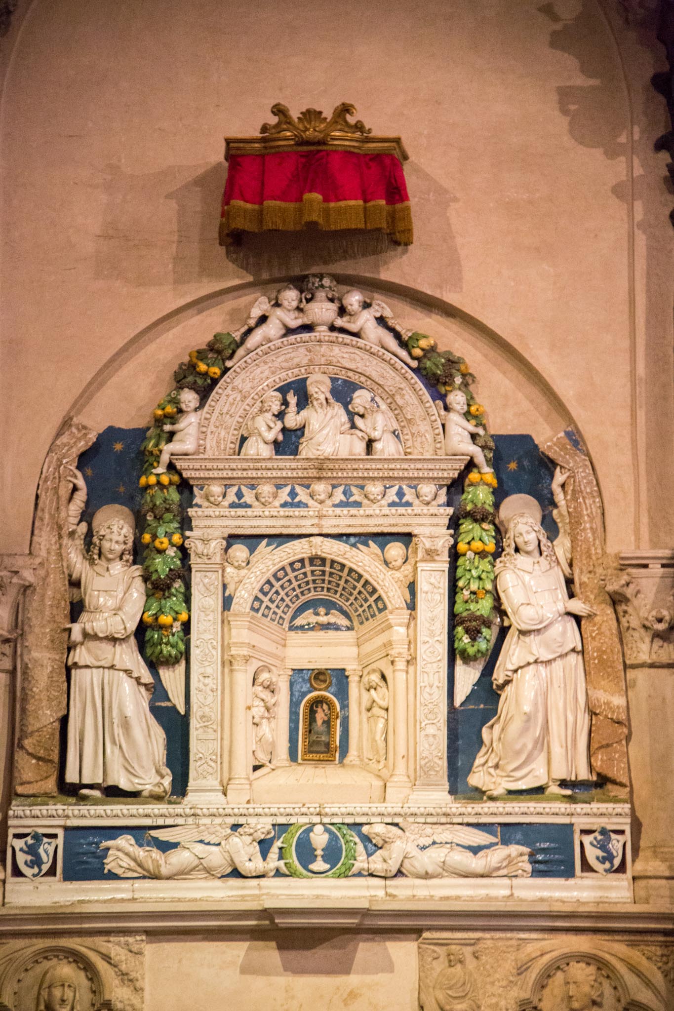 Italy, Florence - Borgo Santi Apostoli church - Tabernacle