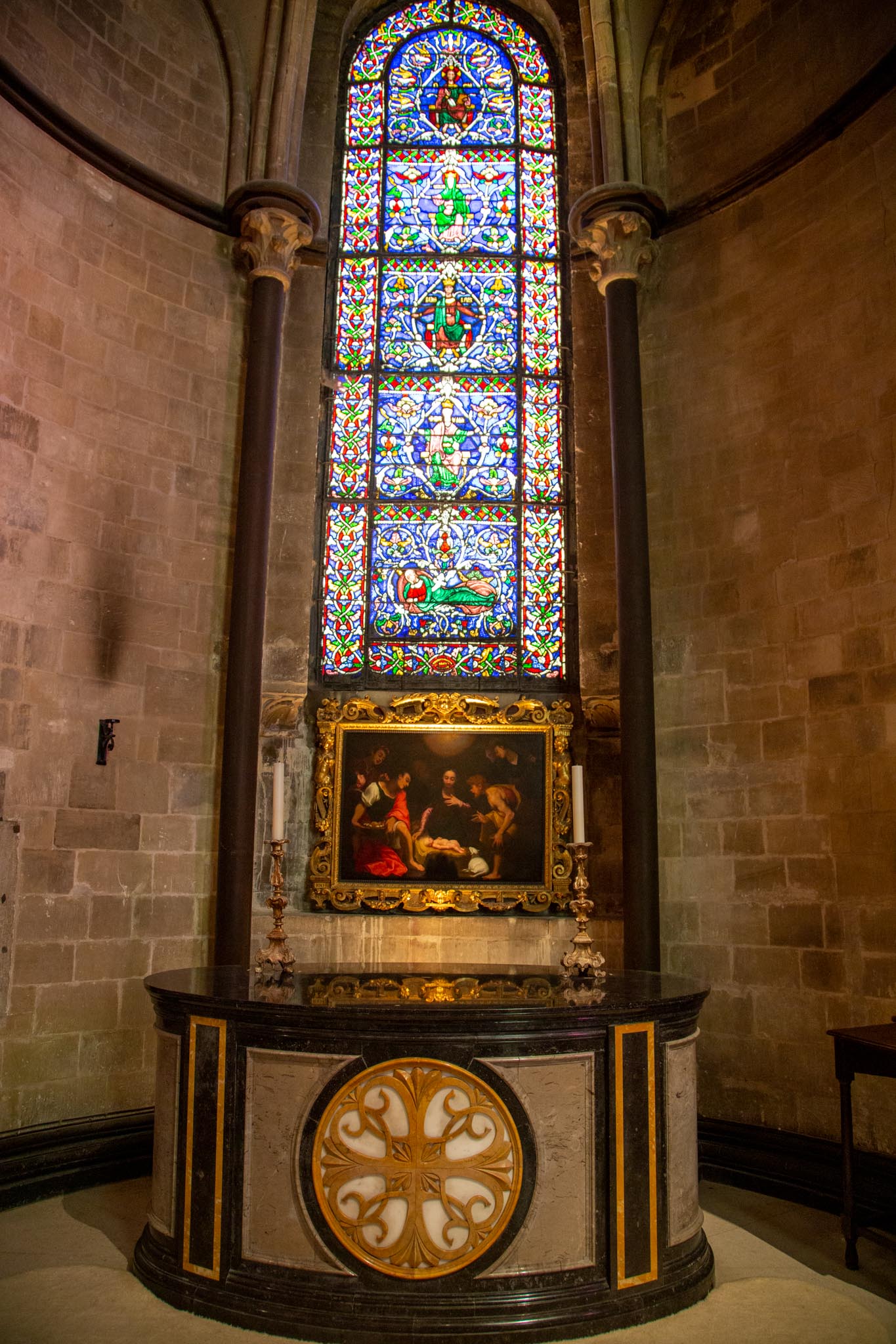 England, Canterbury cathedral - Chapel of Saint John the Evangelist