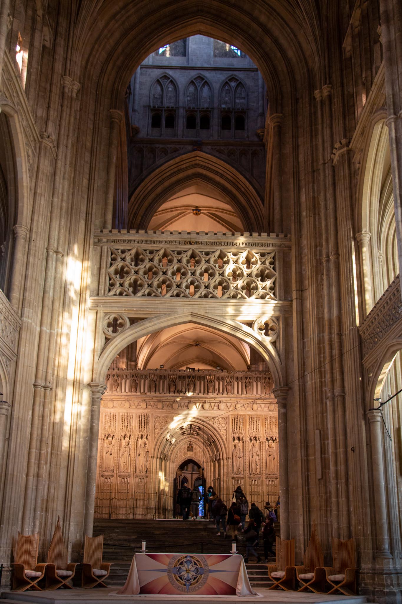 England, Canterbury cathedral - Crossing