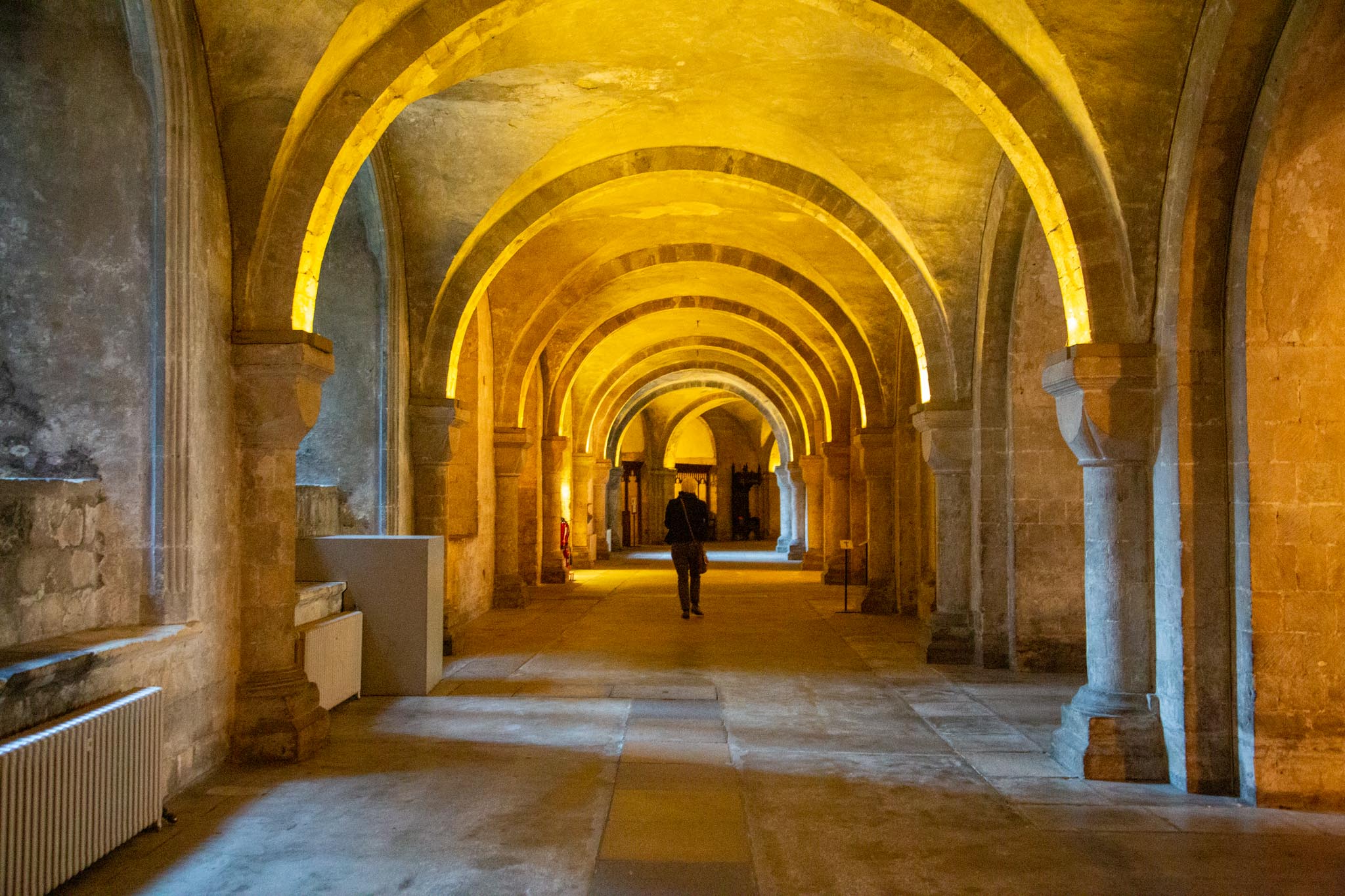 England, Canterbury cathedral - Crypt