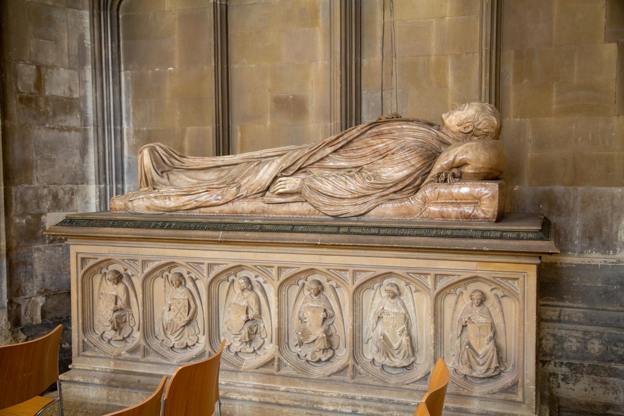 England, Canterbury cathedral - Tomb of Grant Broughton