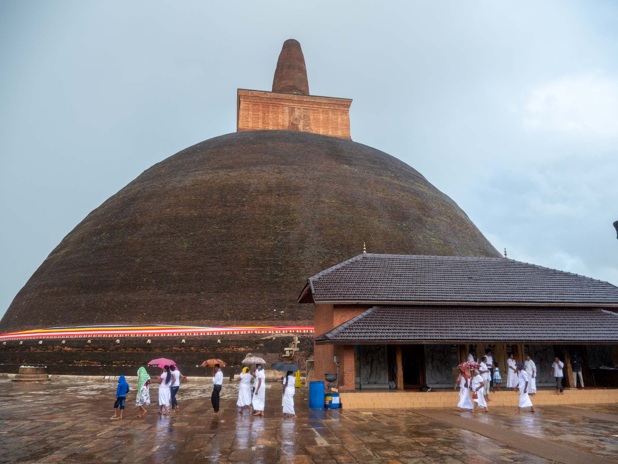 Sri Lanka, Anuradhapura - Abhayagiri Dagoba