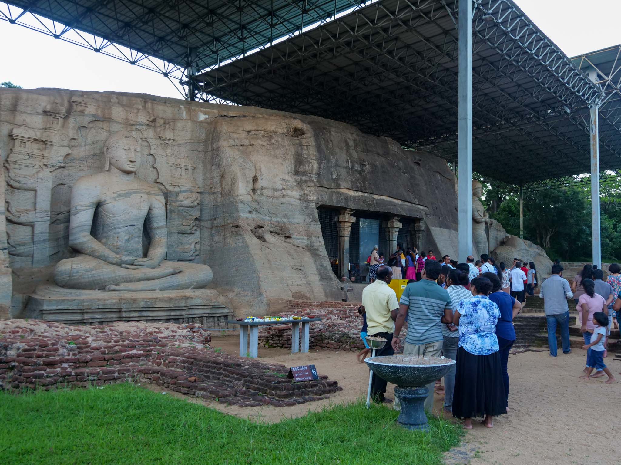 Sri Lanka, Polonnaruwa - Gal Vihara Rock Temple