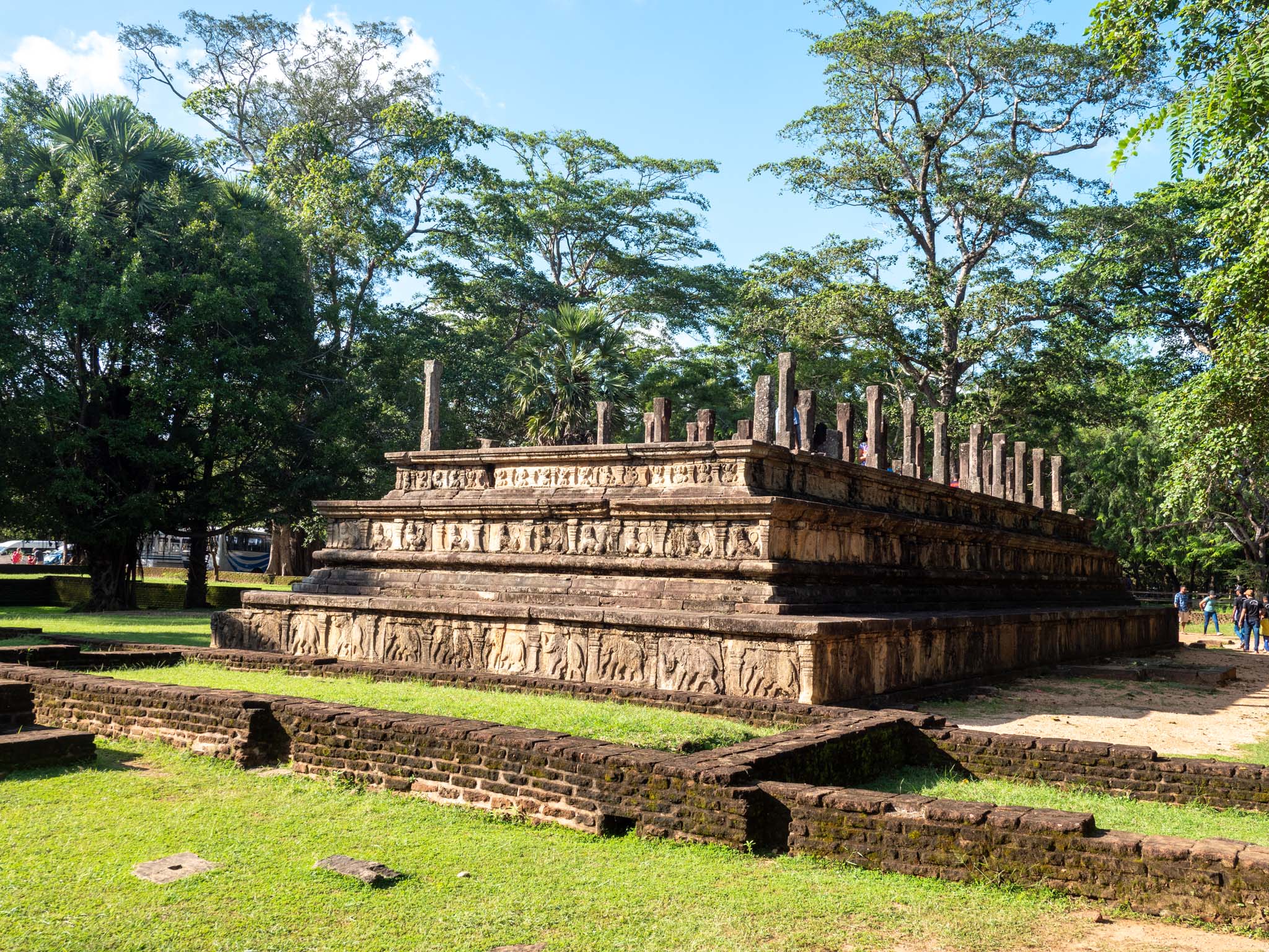 Sri Lanka, Polonnaruwa - Royal Palace - Audience Hall