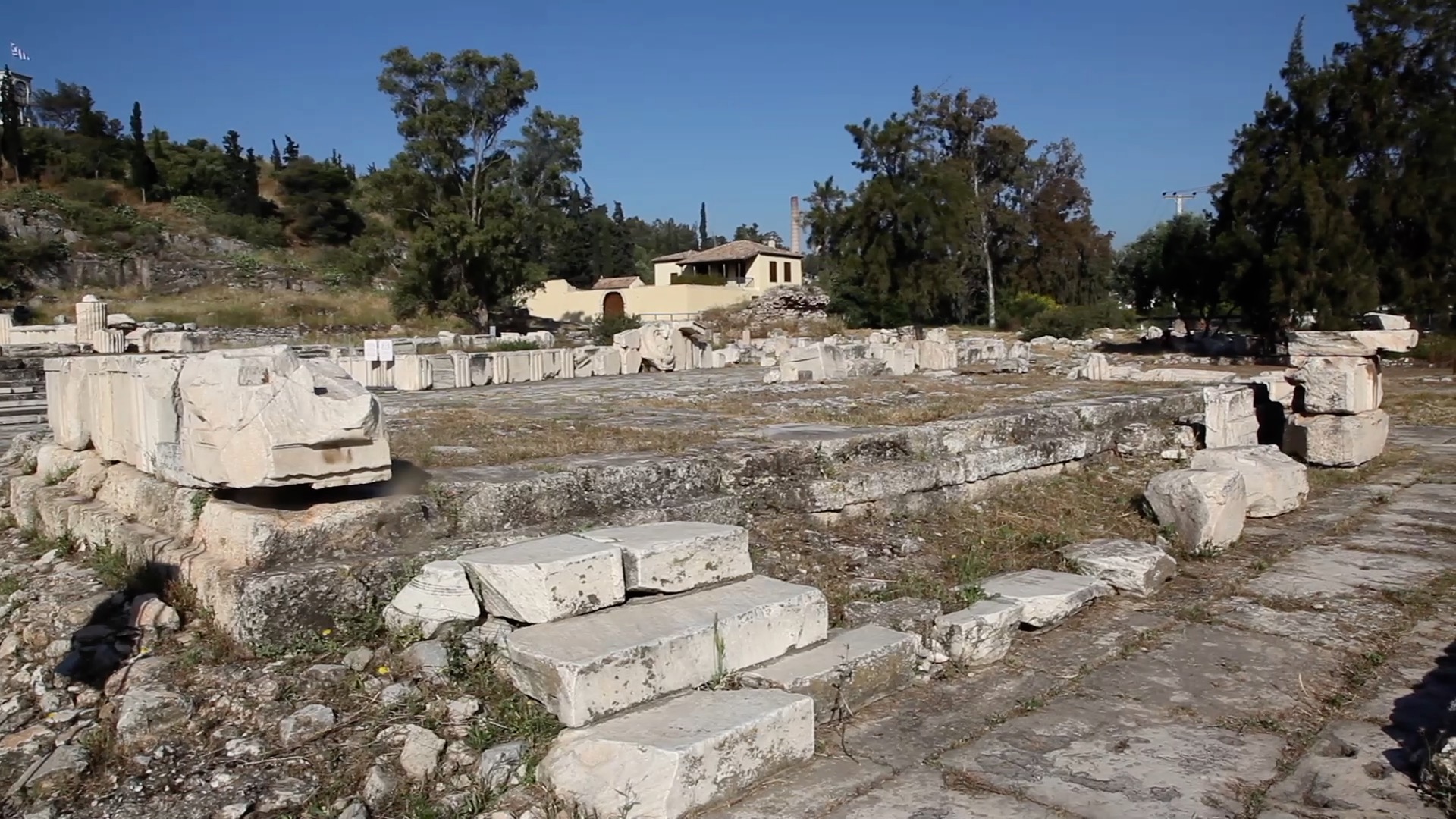Greece, Eleusis (Elefsina) - Temple of Artemis