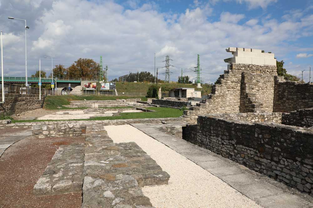Hungary, Budaphest, Aquincum - Forum Sanctuary (00:01:1)