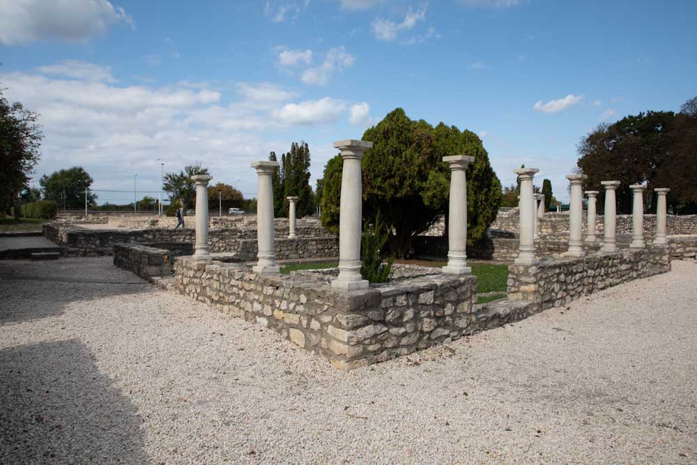 Hungary, Budaphest, Aquincum - Residential building