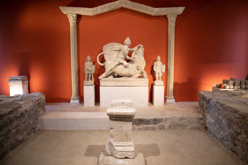 Hungary, Budaphest, Aquincum - Symphorus Mithraeum