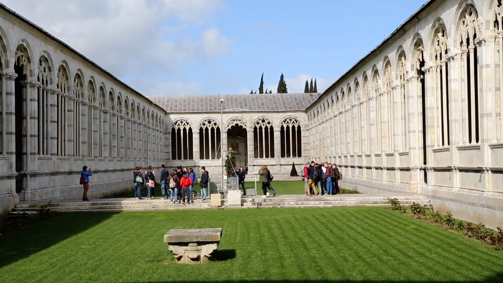Italy, Tuscany, Pisa, Piazza dei Miracoli - Camposanto Monumentale