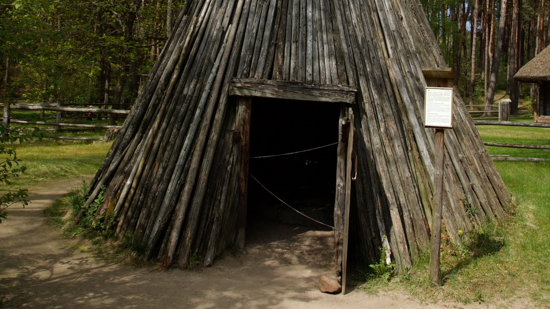 Latvia, Eiboki, Traditional Summer Cook House, 1850