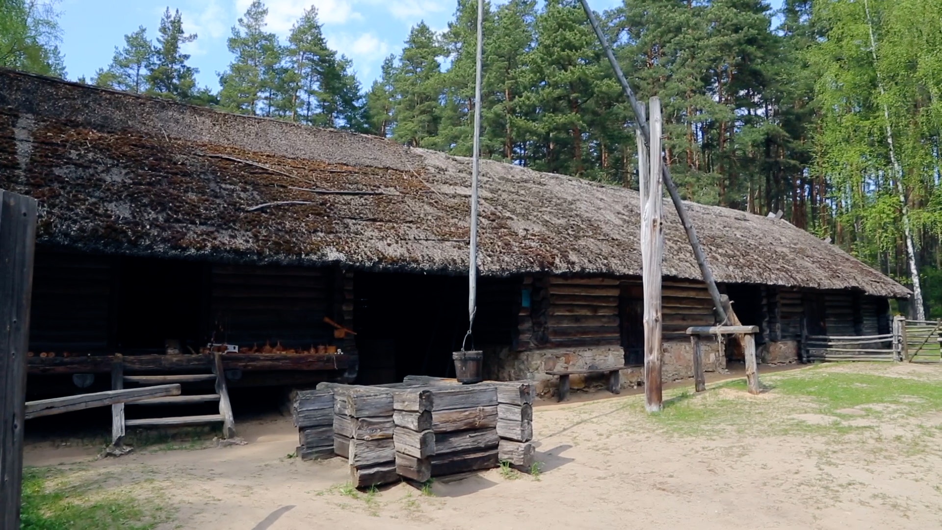 Latvia, Kalna Romuli, Traditional Dwelling, 1860