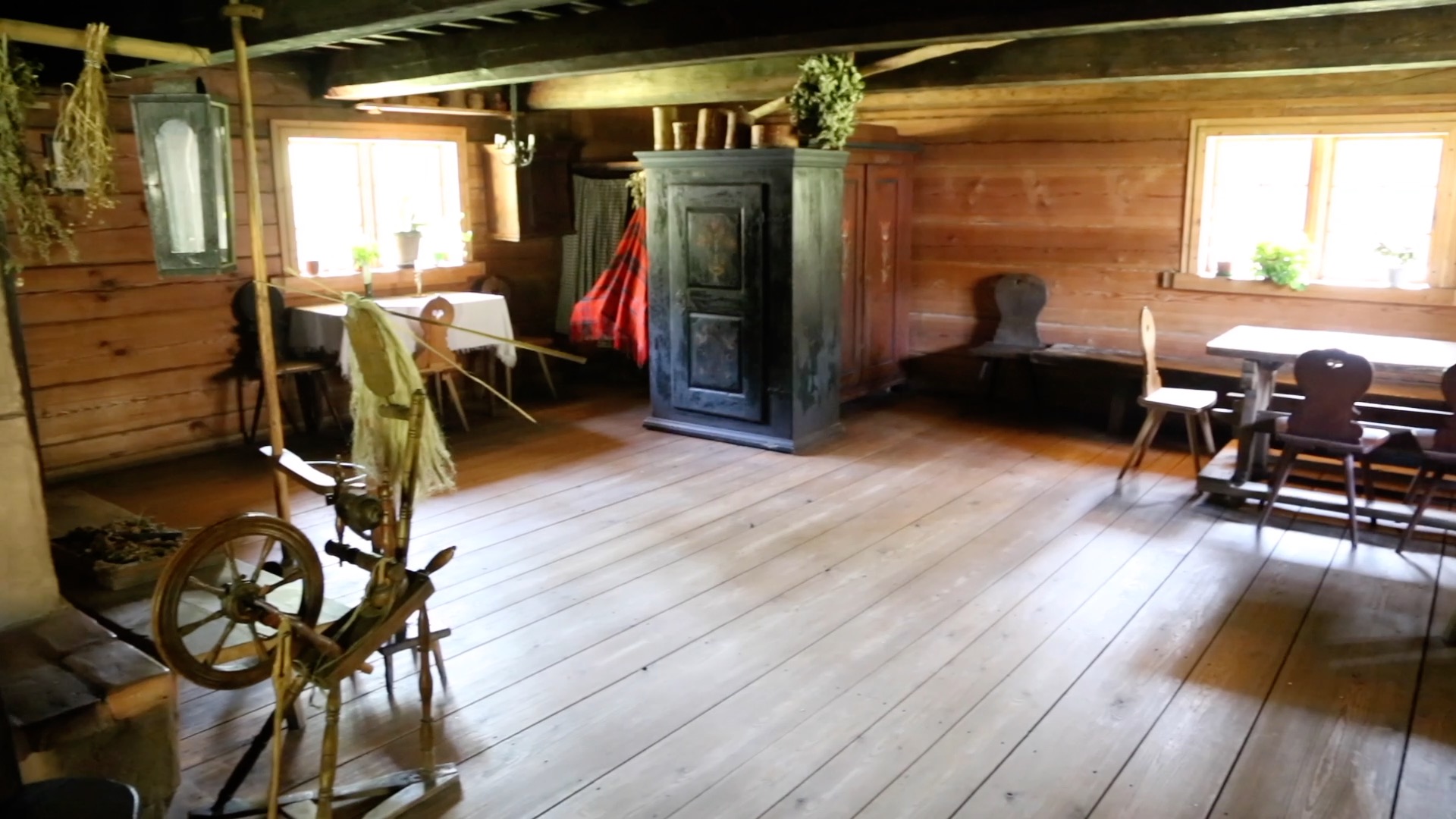 Latvia, Kurzeme, Traditional Living House, 19th century