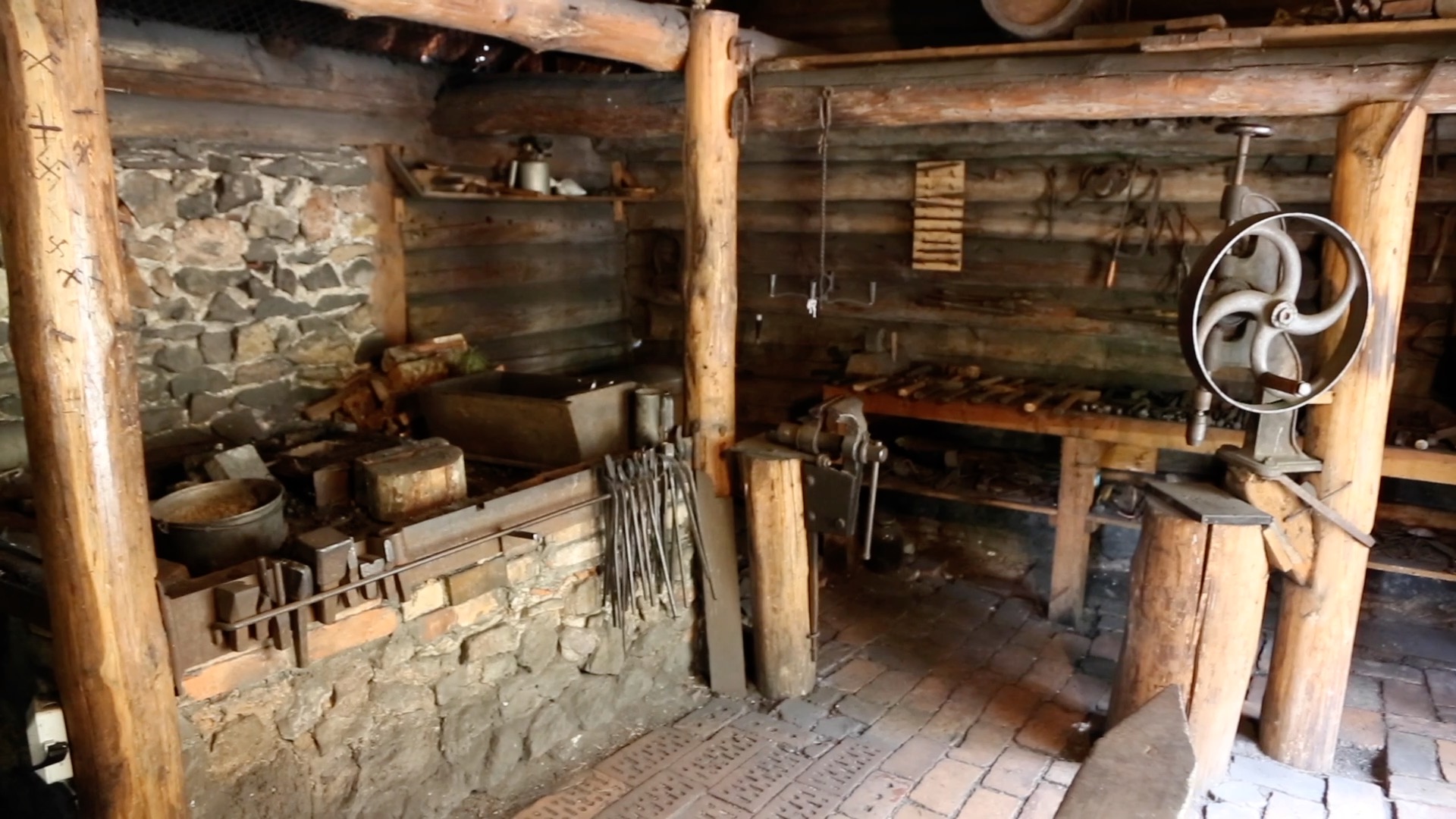 Latvia, Mersrags, Traditional Smithy, 19th century