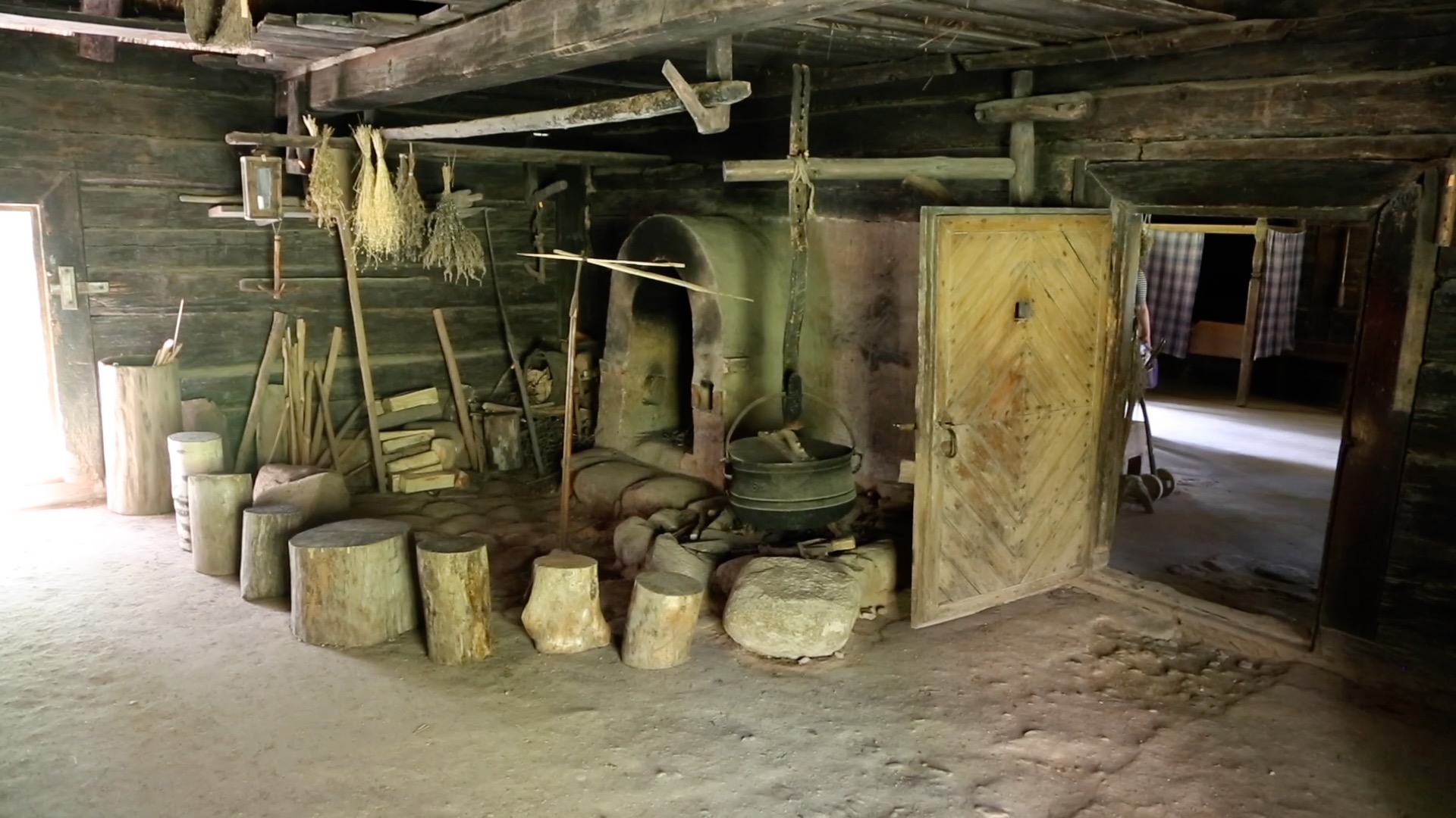 Latvia, Nida, Traditional Living House, 1750
