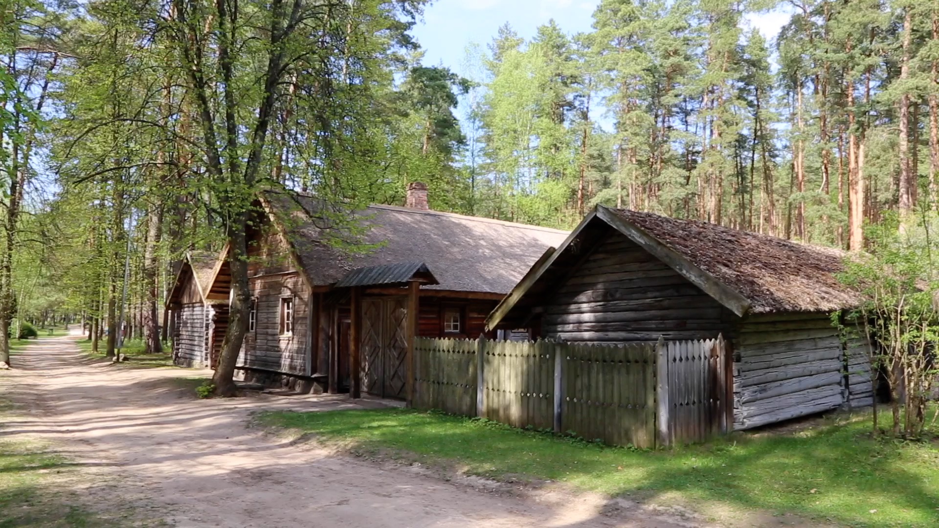 Latvia, Pasiena, Traditional Living Houses, 19th century