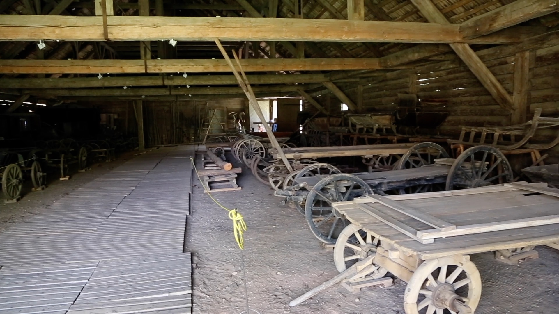 Latvia, Traditional Bullock carts