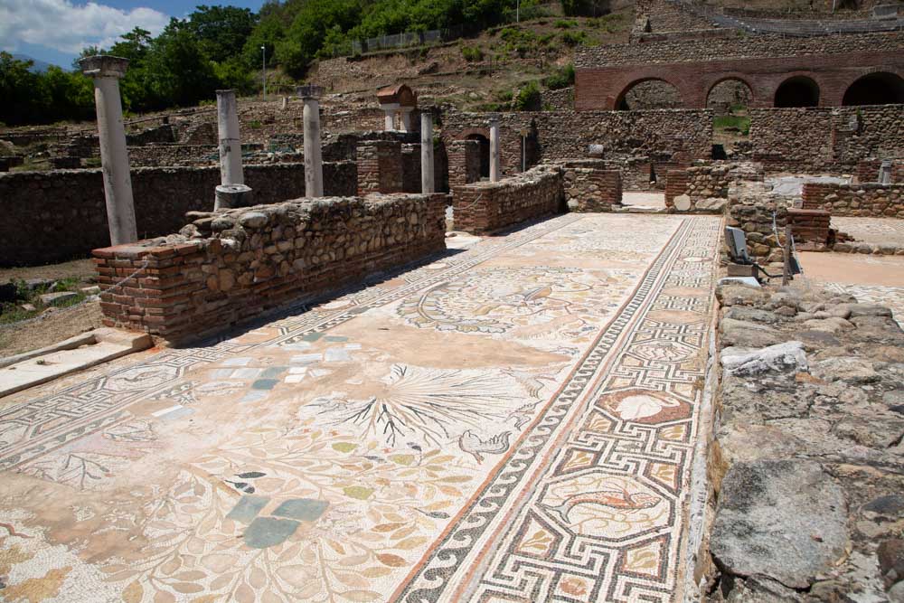 North Macedonia, Heracles Lyncetis ancient city - Byzantine Basilica