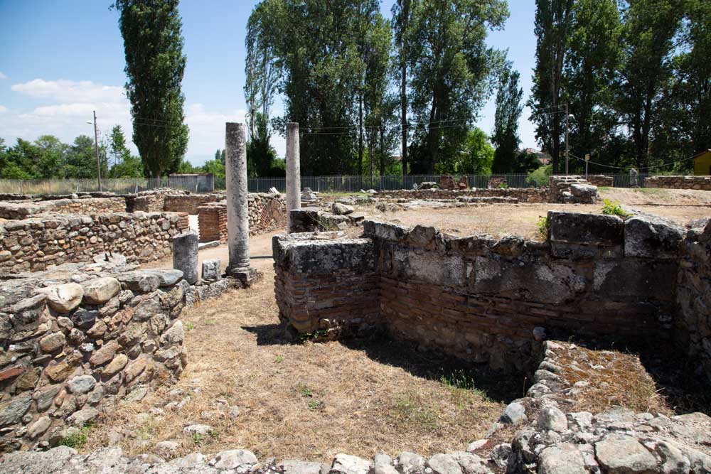 North Macedonia, Heracles Lyncetis ancient city - Byzantine Monumental Basilica