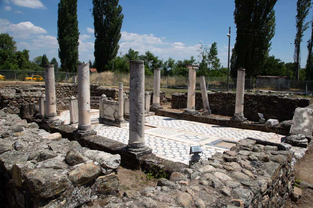 North Macedonia, Heracles Lyncetis ancient city - Byzantine small Basilica